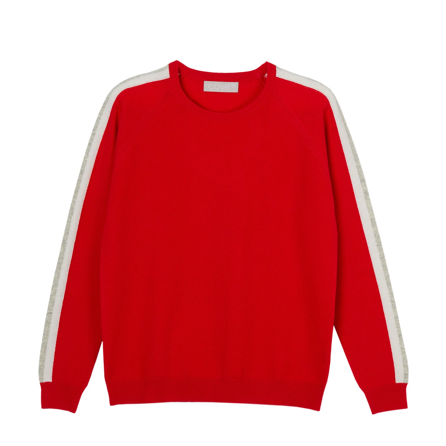 Cove Women's Evie Red Cashmere Jumper