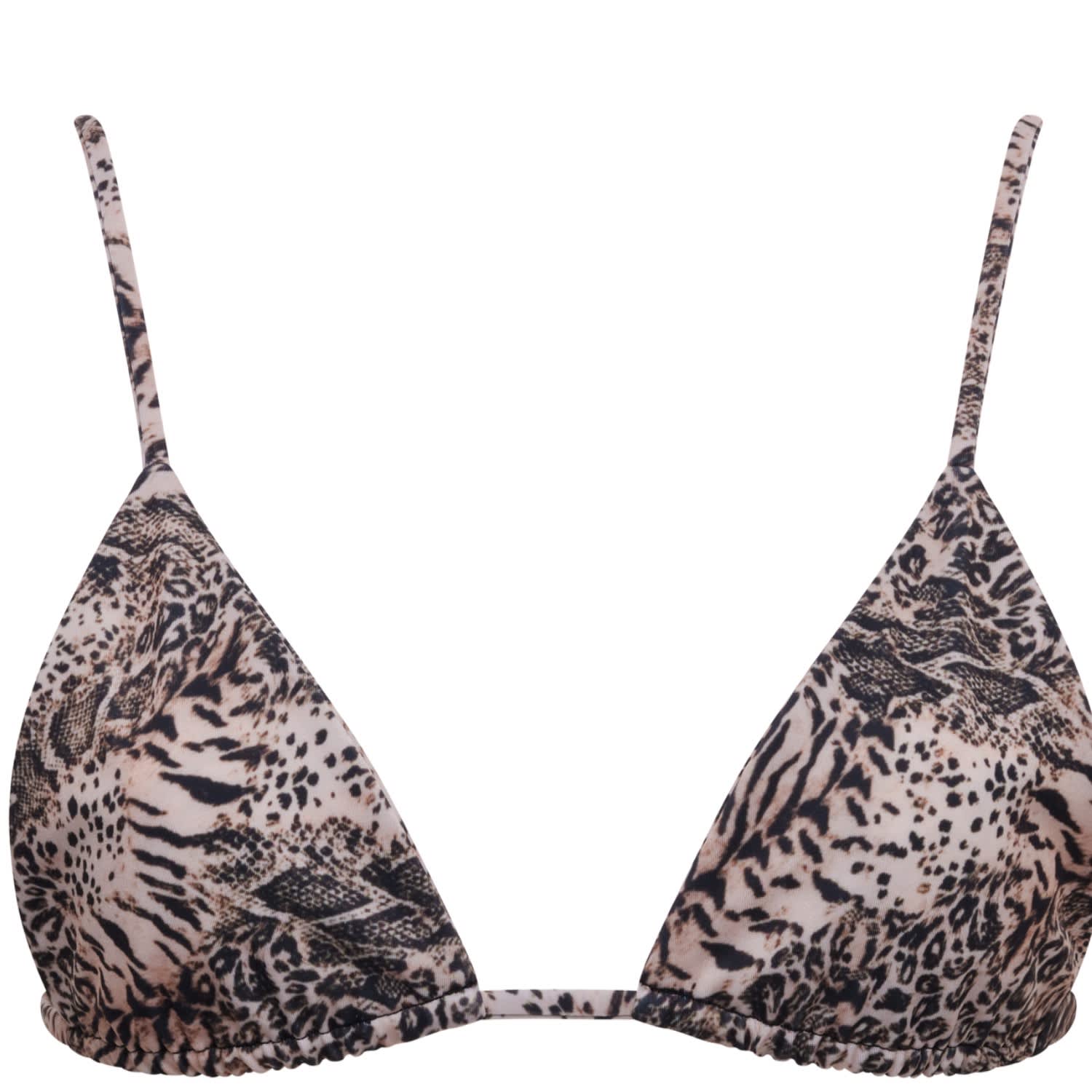 Donnaswim Women's Brown Zanzibar Triangle Top