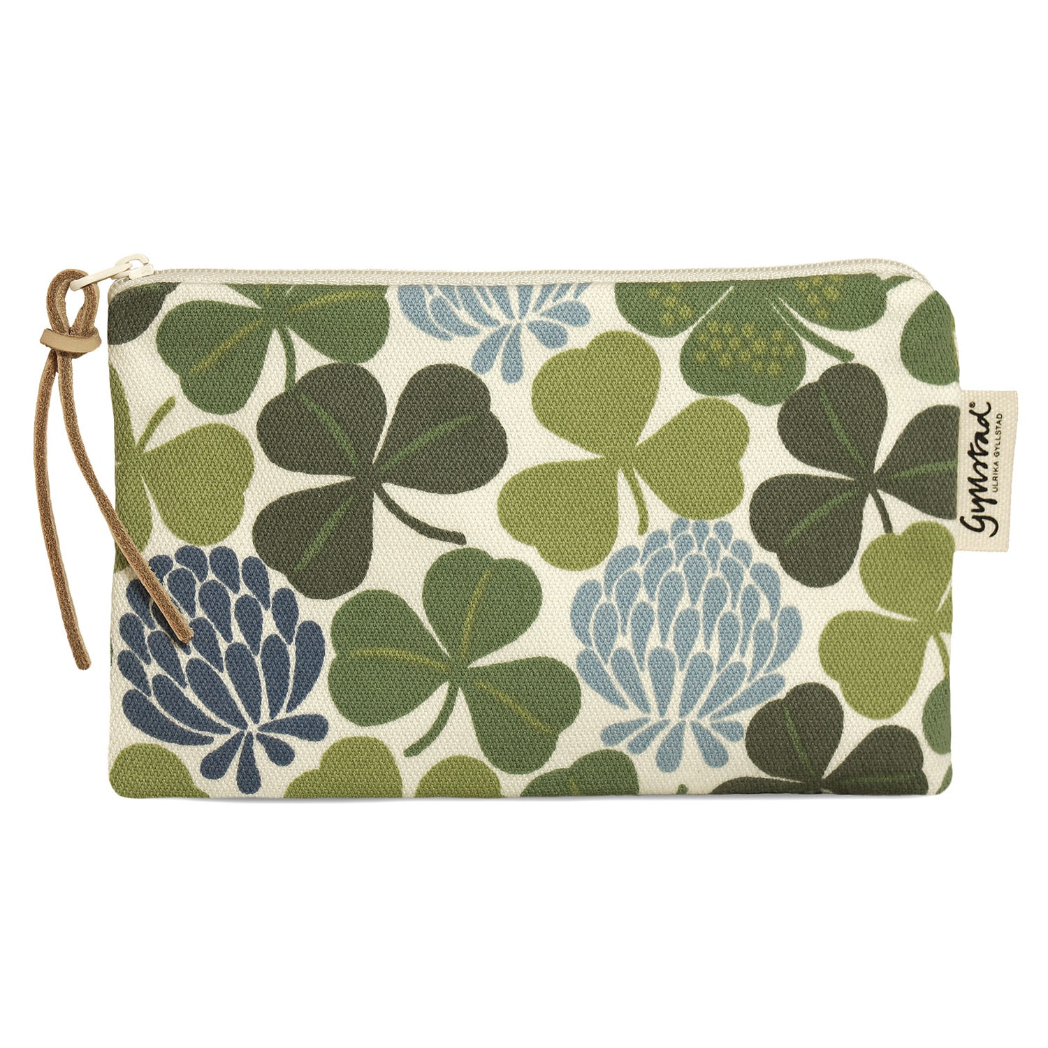 Gyllstad Green / Blue Lyckoklöver Green/blue Makeup Purse
