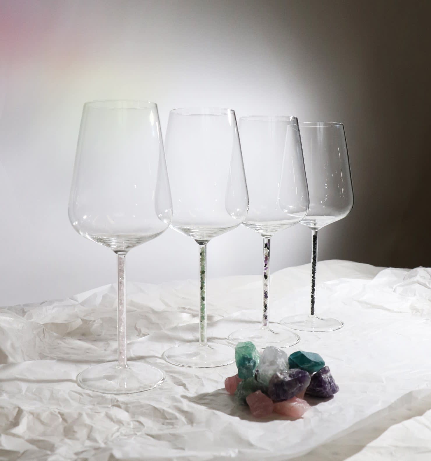 Crystal-Stemmed Cocktail Glasses – Greatfool