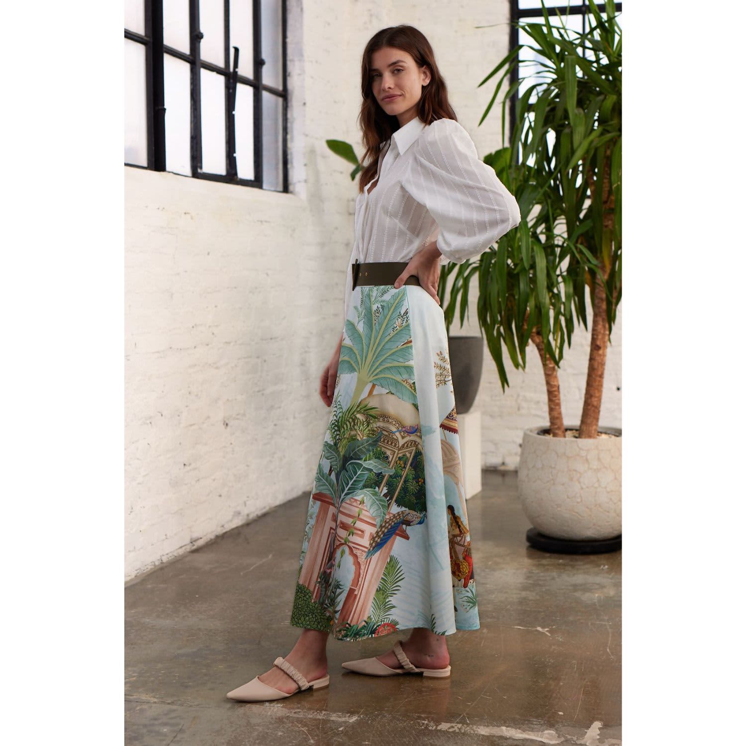 Orient Maxi Skirt | Marianna Déri | Wolf & Badger