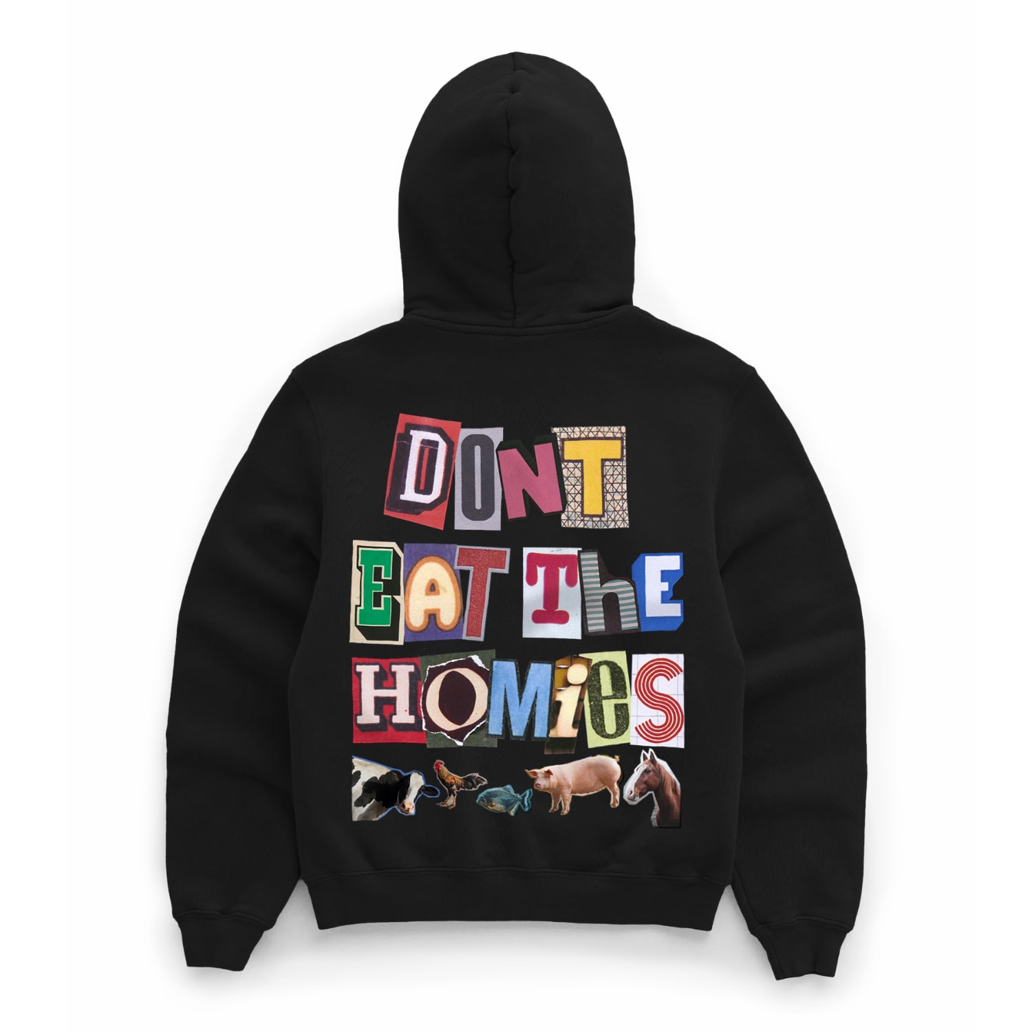 Dont Eat The Homies Women's Ransom Hoodie - Black In Black