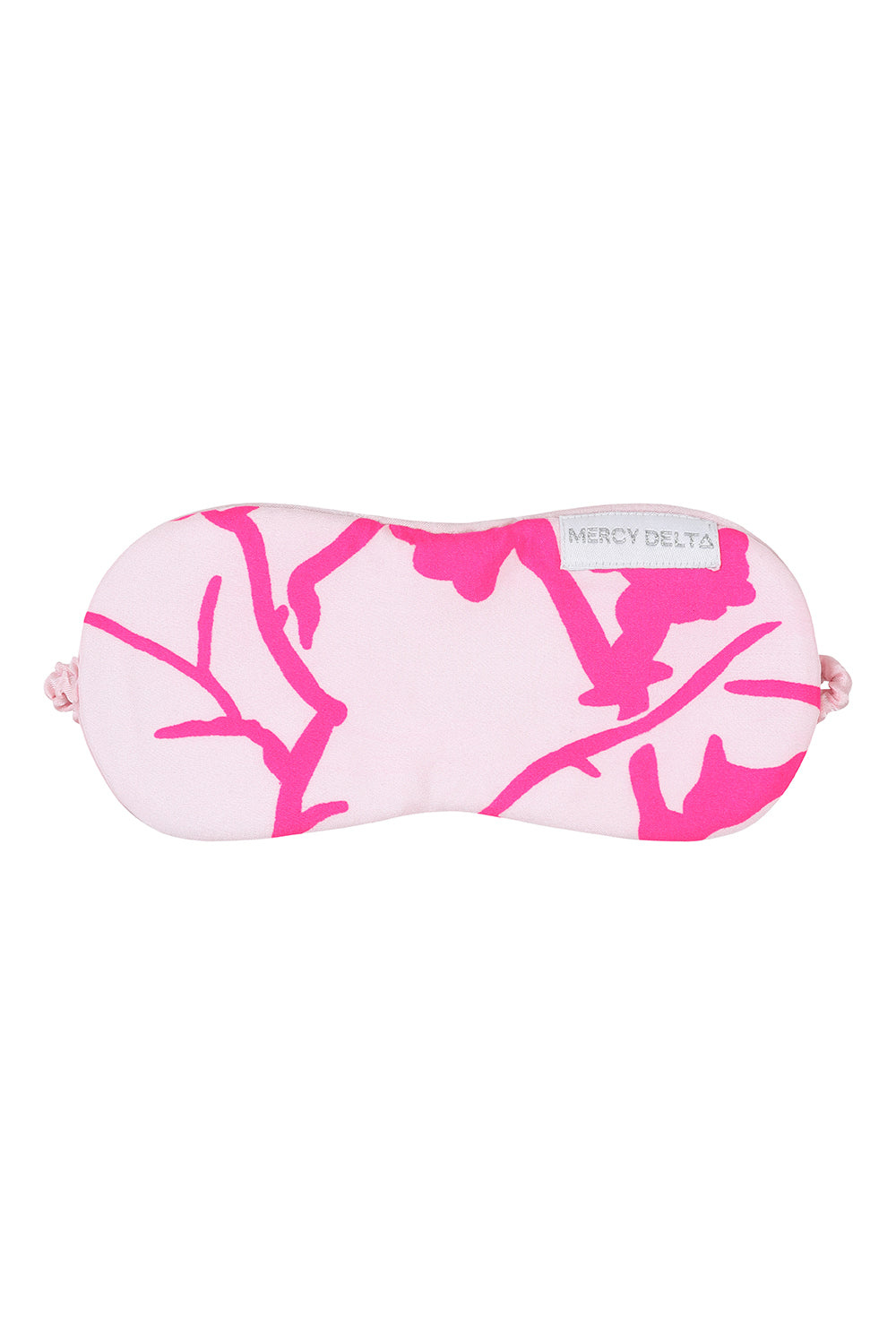 Mercy Delta Women's Pink / Purple Babbington Eye Mask, Imaginary Paradise Bubblegum In Pink/purple