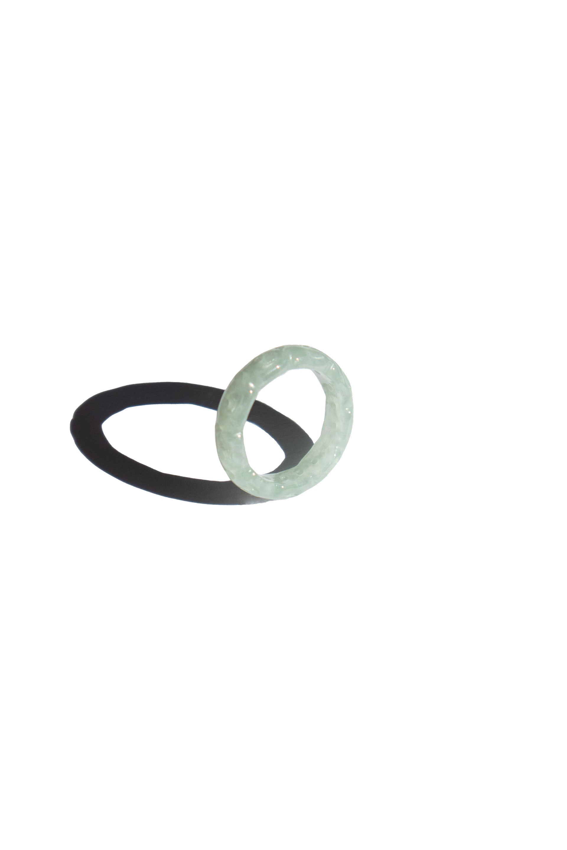 Women’s Weave Off White Jade Ring Seree