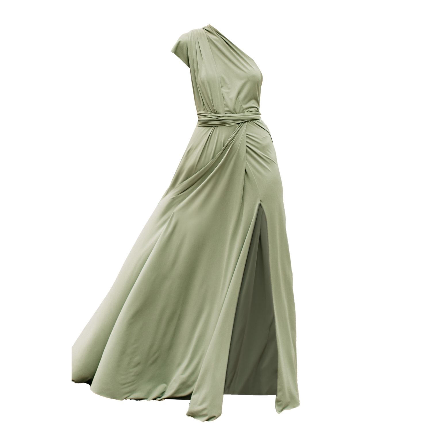 Ceylan Bcn Women's Green Sexy Dress Light Olive In Green