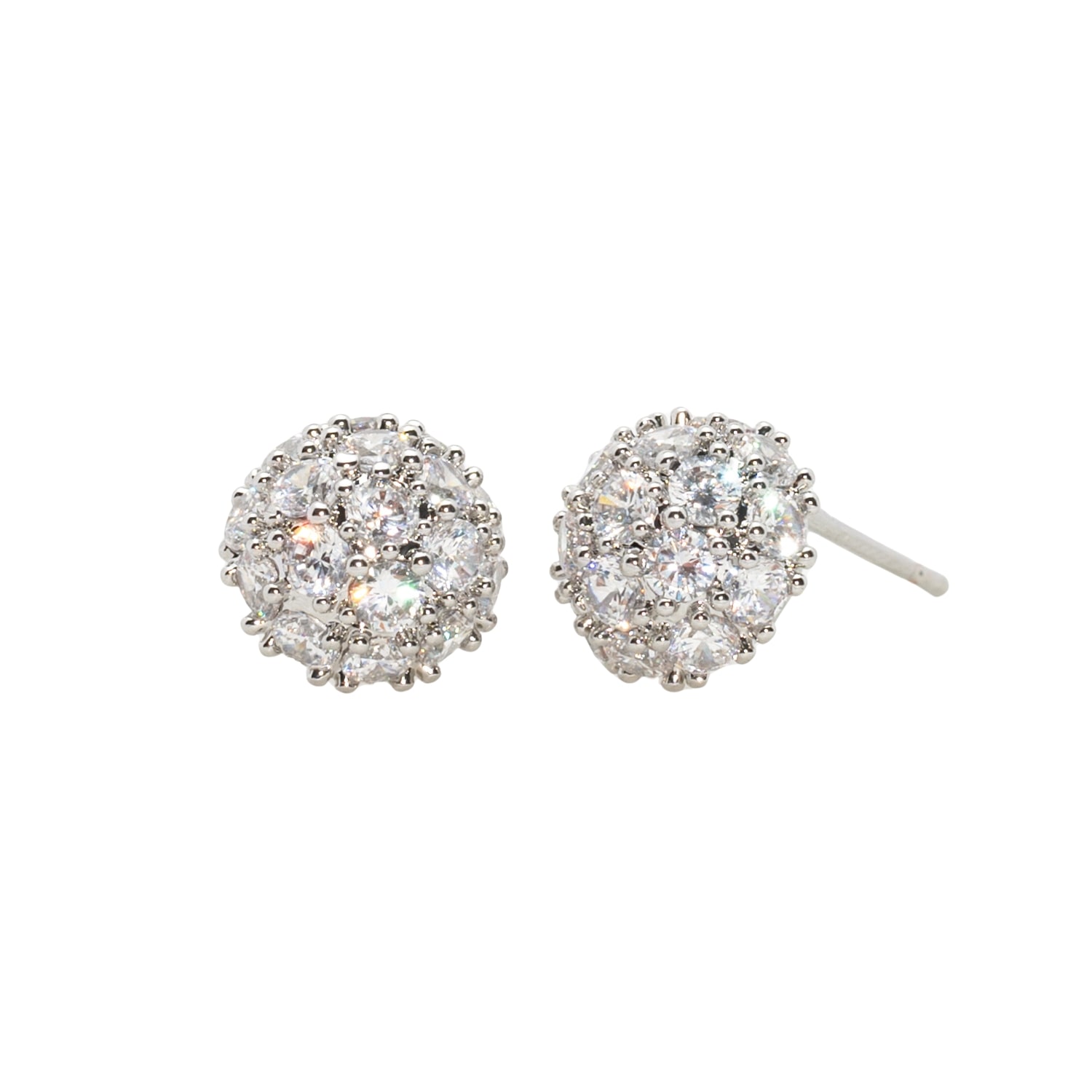Starfish Project Women's Silver Lustre Bloom Studs In Platinum