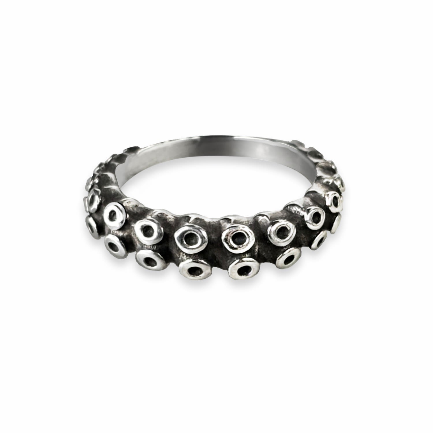 Perry Gargano The Tentacle Ring - Sterling Silver Womens
