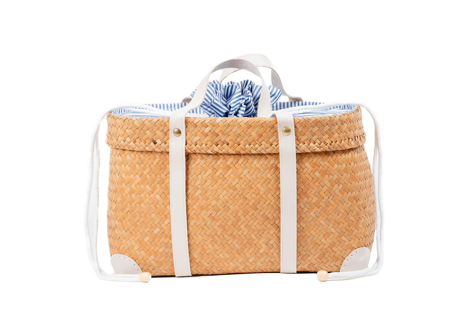 Women’s Blue / White Kayla Carryall Blue Stripe One Size Sea & Grass