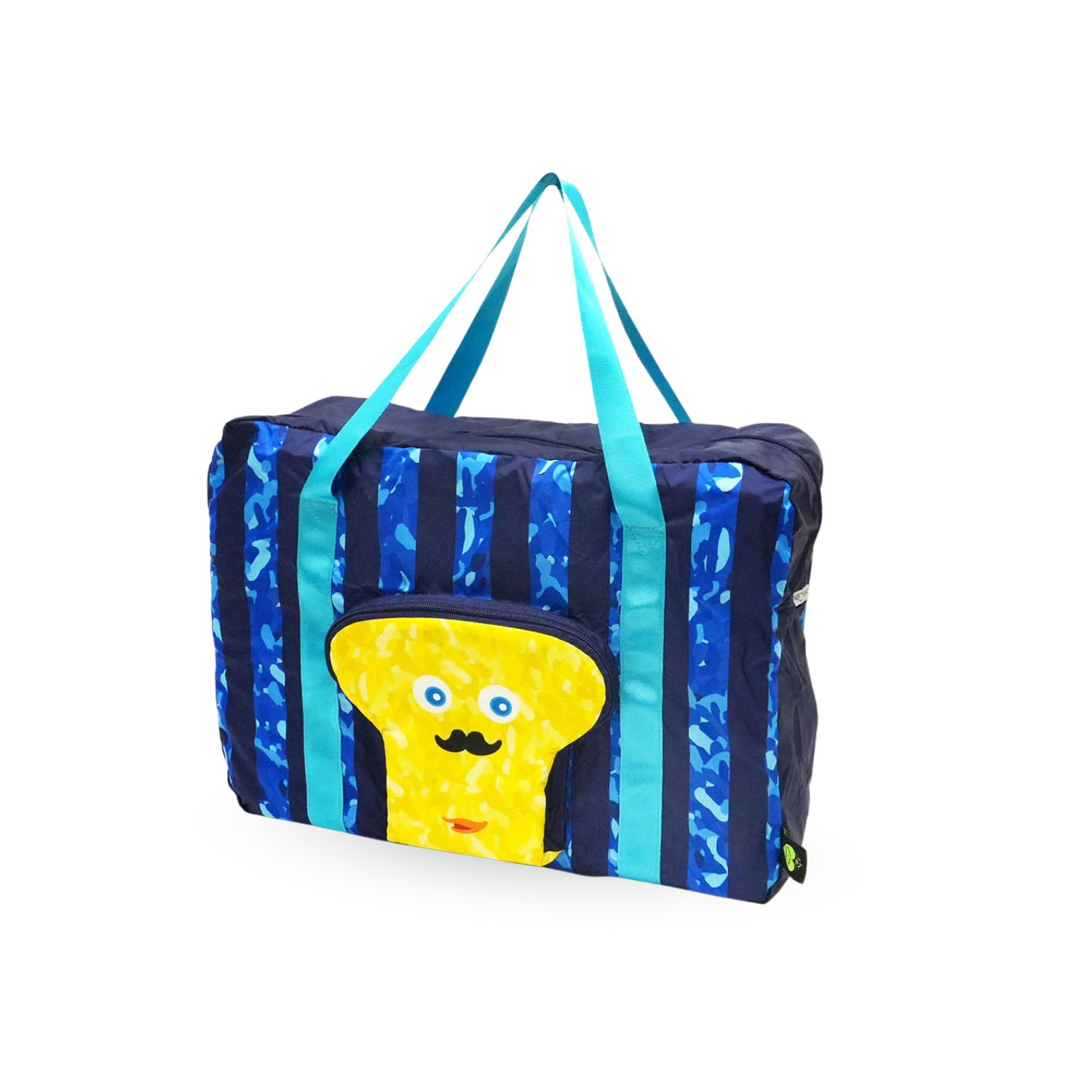 Kapture Blue Mogols - Dr. Pan Foldable Travel Bag In Blue