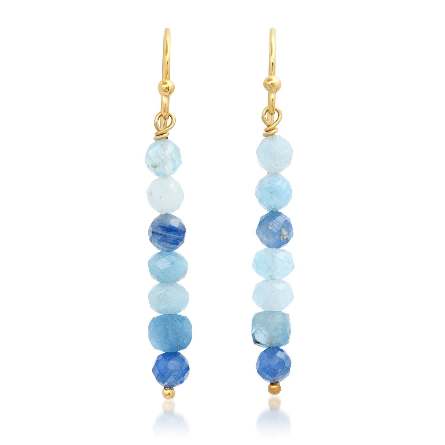 Women’s Aqua Bluemarine Earrings Soul Journey Jewelry