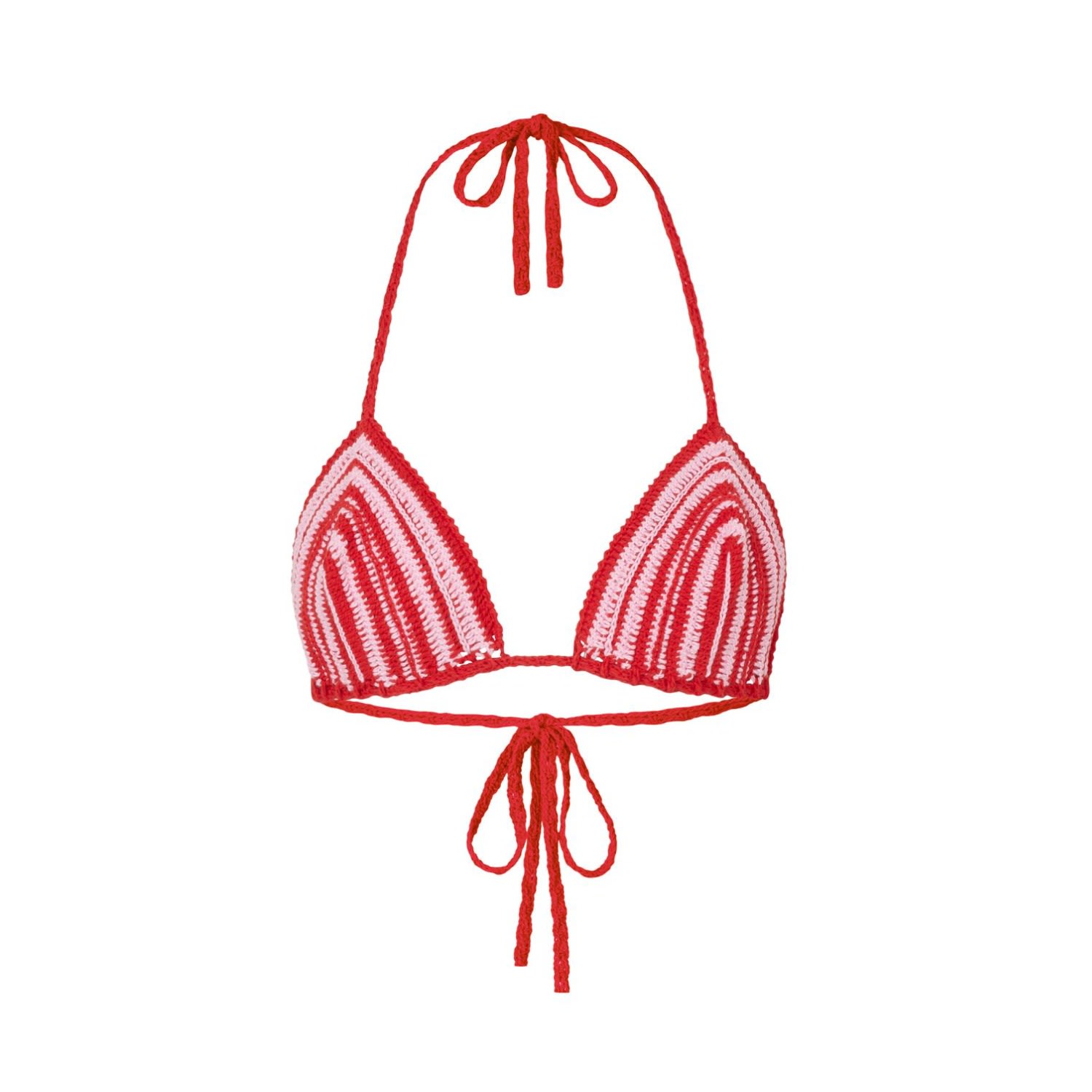 Women’s La Bon Bikini Top - Strawberry Sundae Large Shondel