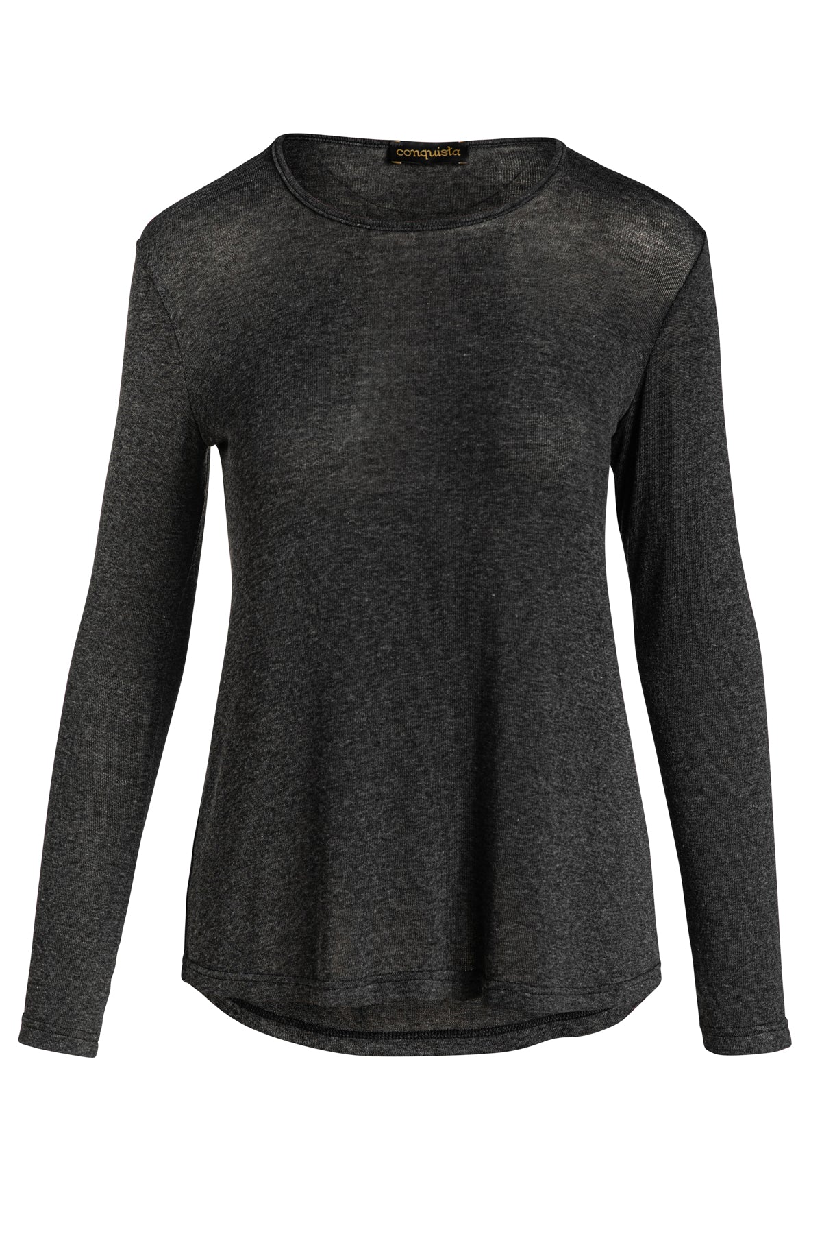 Women’s Dark Grey Fine Knit Top XXL Conquista