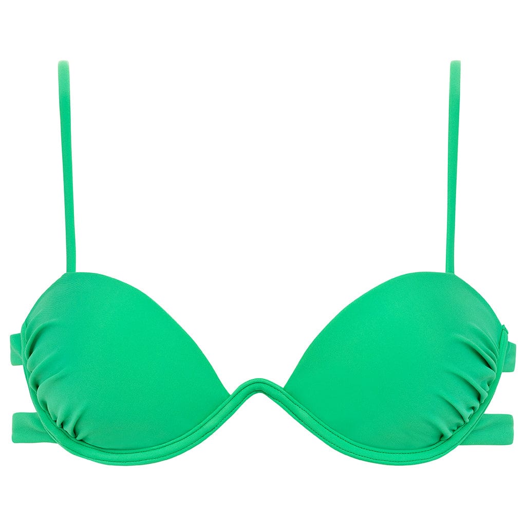 Montce Swim Women's Green Verde Elany Bikini Top