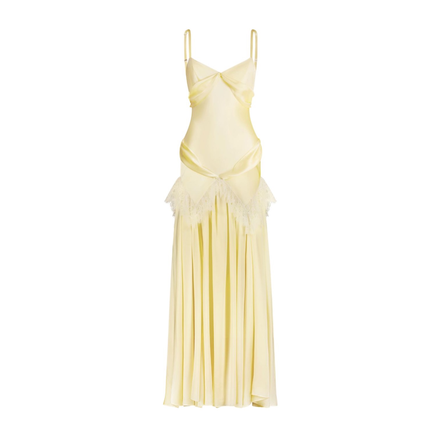 Women's Yellow Margot Slip | Large | Scarlett Gasque