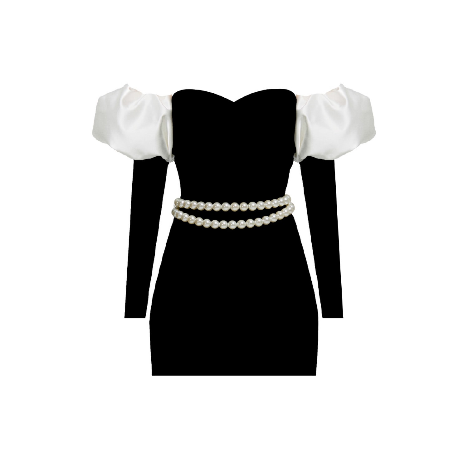 Nur Karaata Women's Black Hofburg Mini Dress