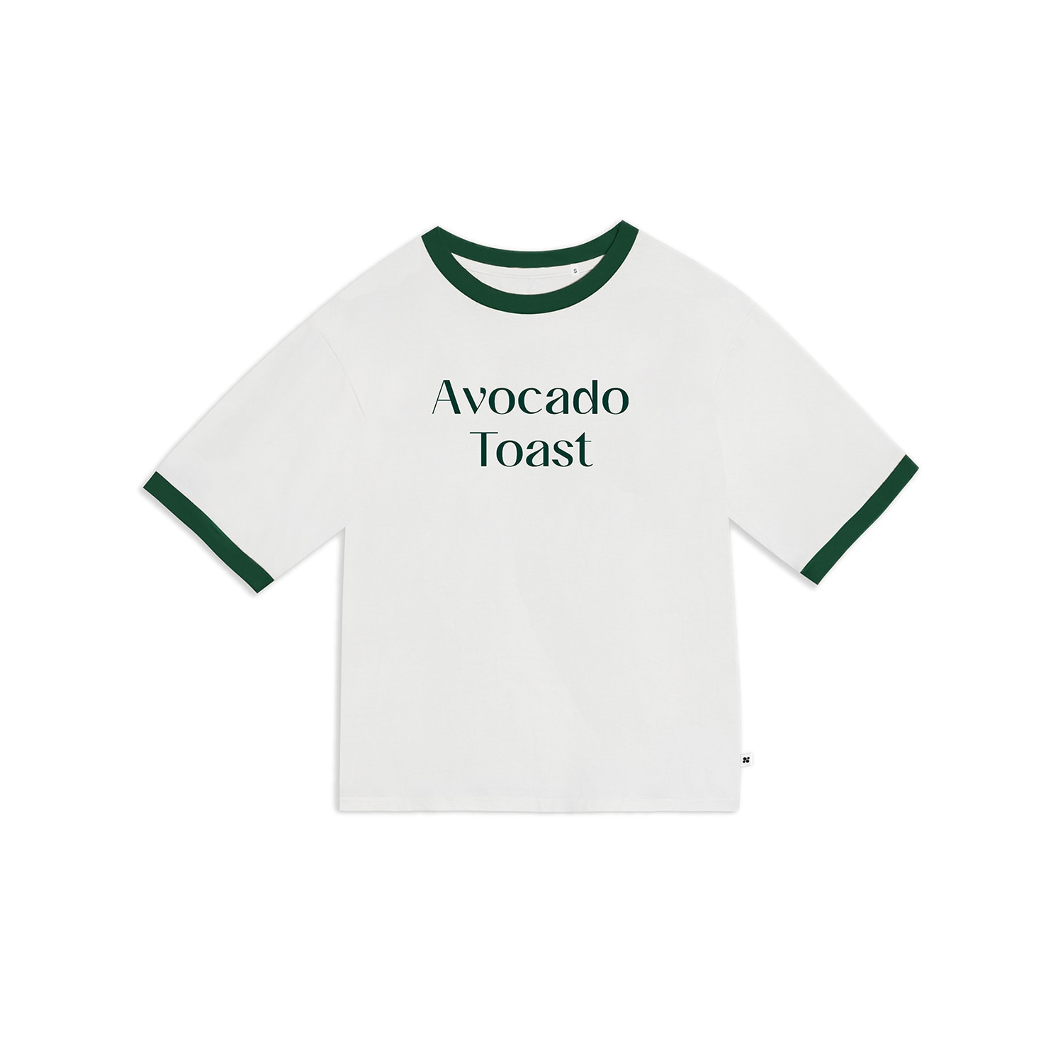 The New Orchard Women's Green / White Avocado Toast Tee In Green/white