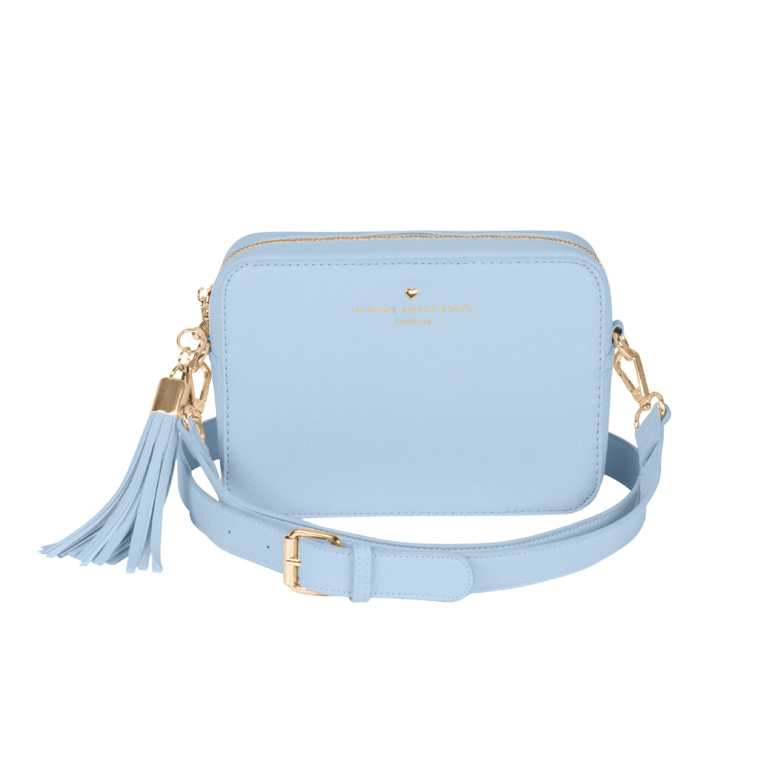 Women’s Carrie Crossbody Bag - Powder Blue One Size Jlr London