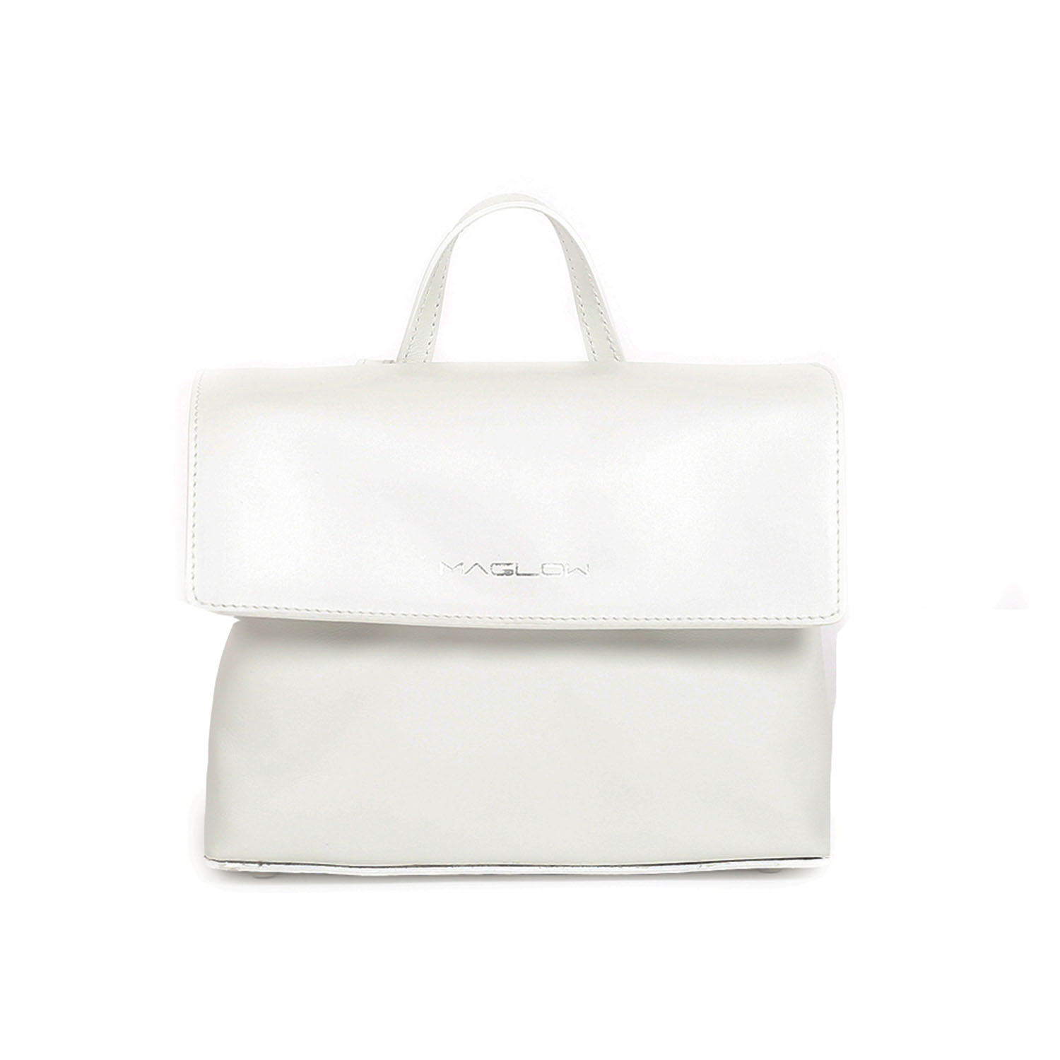 Avenue Mini White - Messenger Bag | MAGLOW | Wolf & Badger