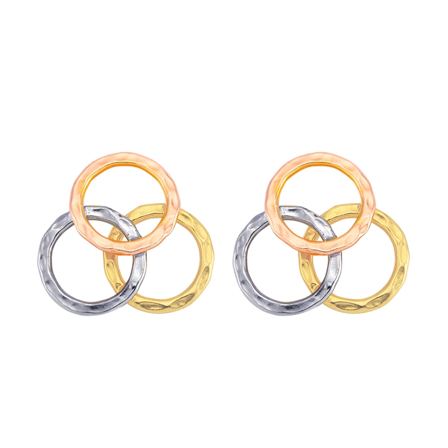 Women’s Silver / Rose Gold / Gold Earrings Good Karma Smilla Brav