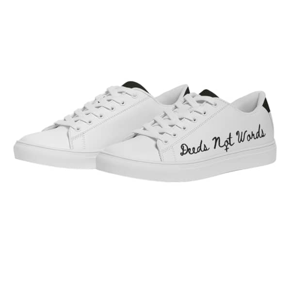 J&R ARTISAN FASHION DEEDS NOT WORDS WOMEN'S SHOES - EMMELINE PANKHURST LIMITED EDITION