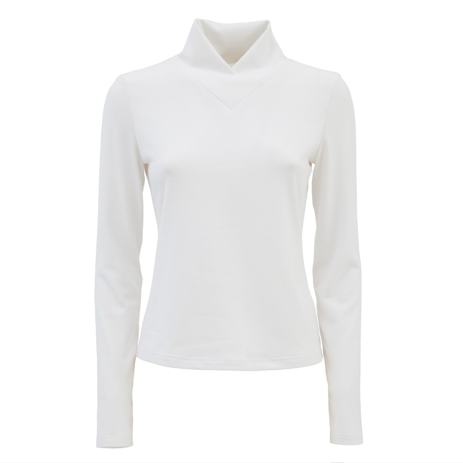 Women’s Designer Long Sleeve Soft Sweater White Extra Large Julia Allert