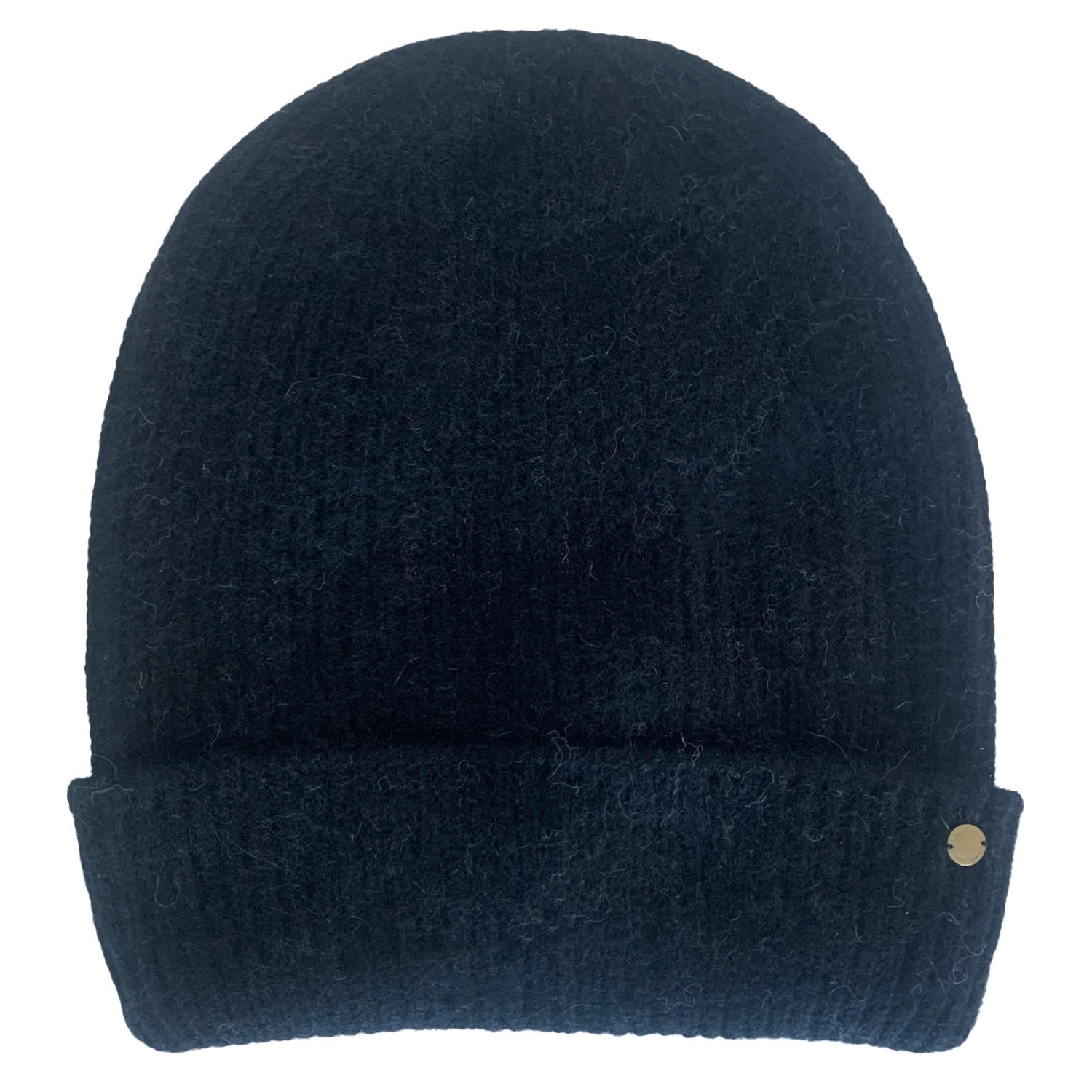 Tirillm Women's Black "holly" Rib Knitted Cashmere Hat In Black