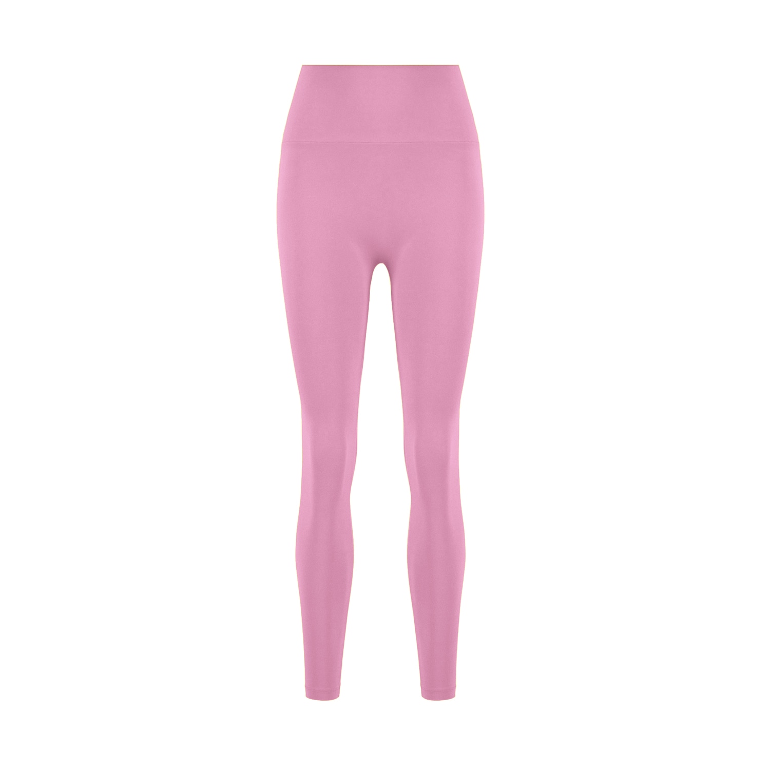 Yes Flâneuse Women's Pink / Purple Bethany Signature High Rise Silky Soft Leggings Prism Pink In Pink/purple
