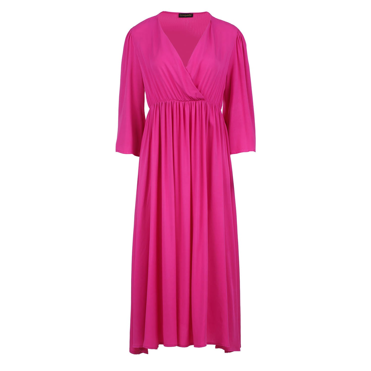 Women’s Pink / Purple Fuchsia Empire Line Dress Small Conquista