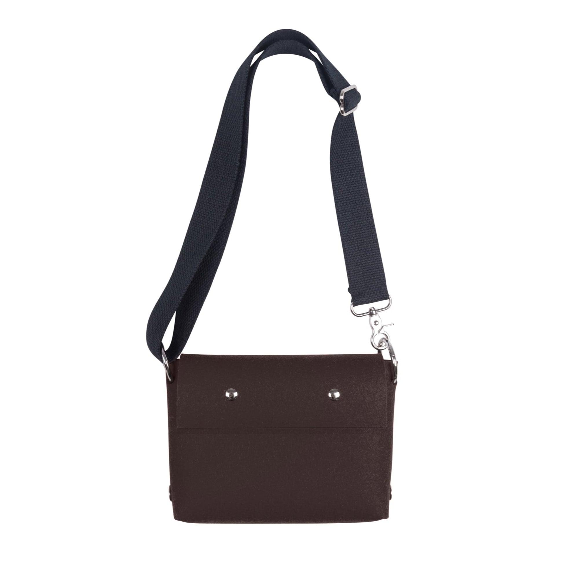 Katya Komarova Women's Felt Mono Purse - Brown