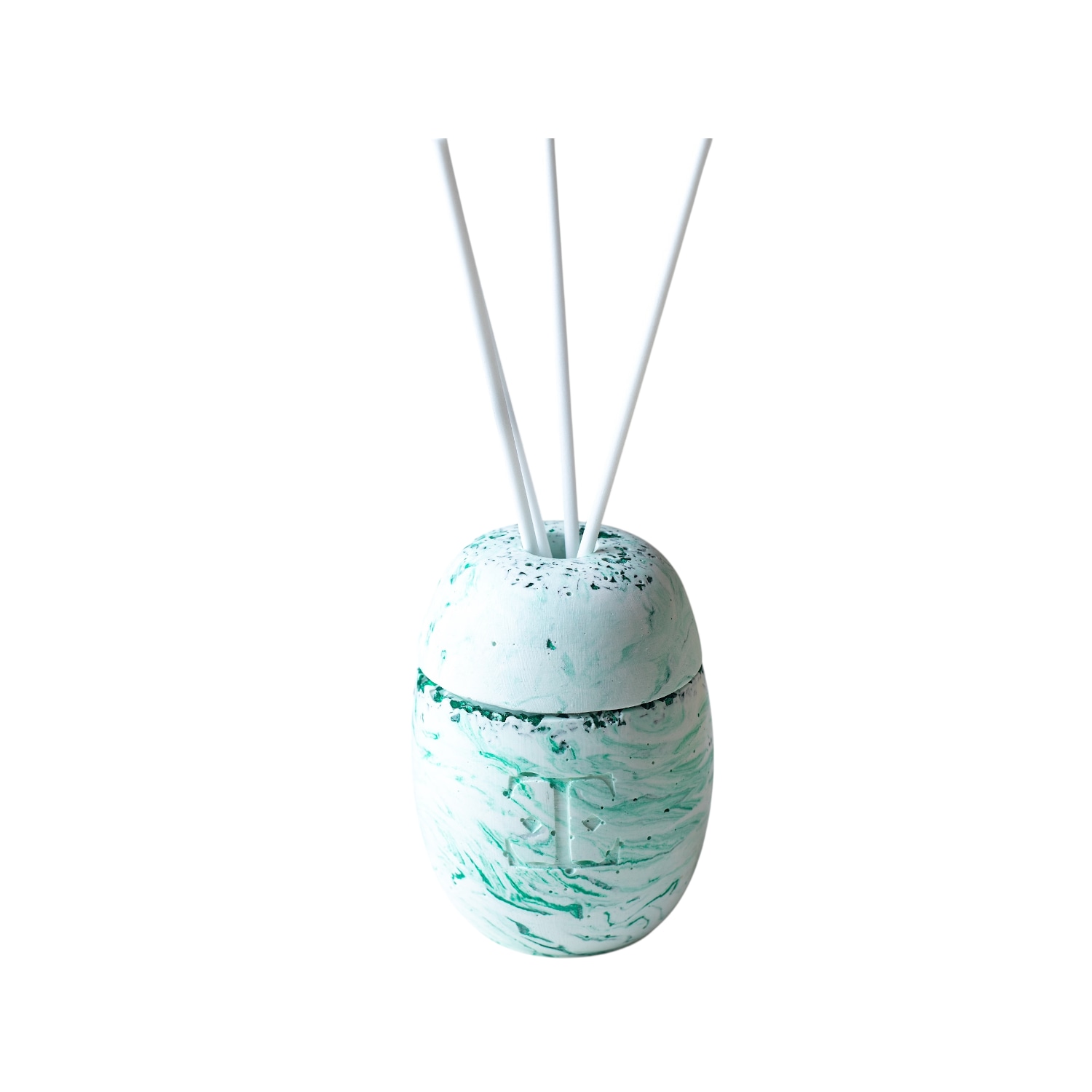 Esti Living Green Apple Frost Diffuser Set In Green