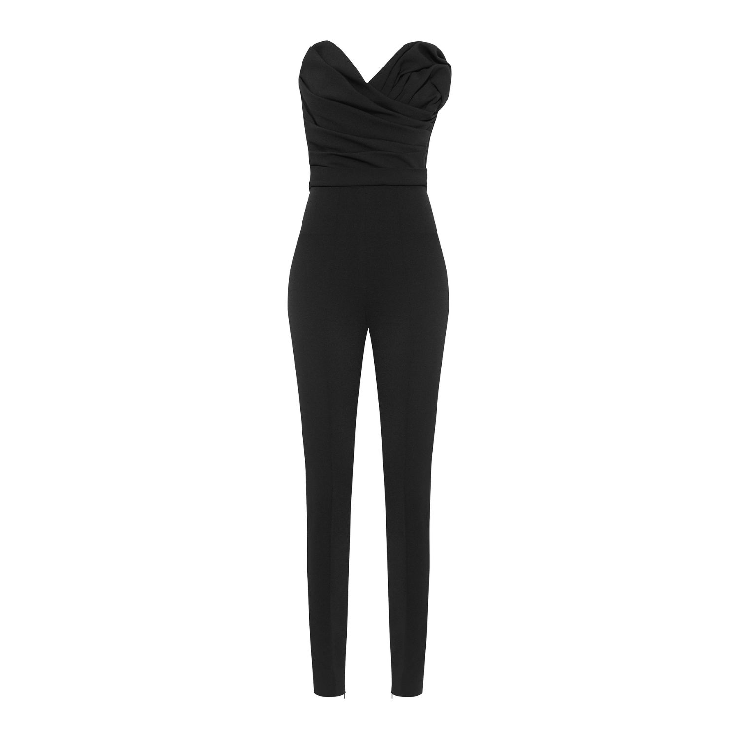 Women’s Corset Jumpsuit In Black Xxs Epuzer