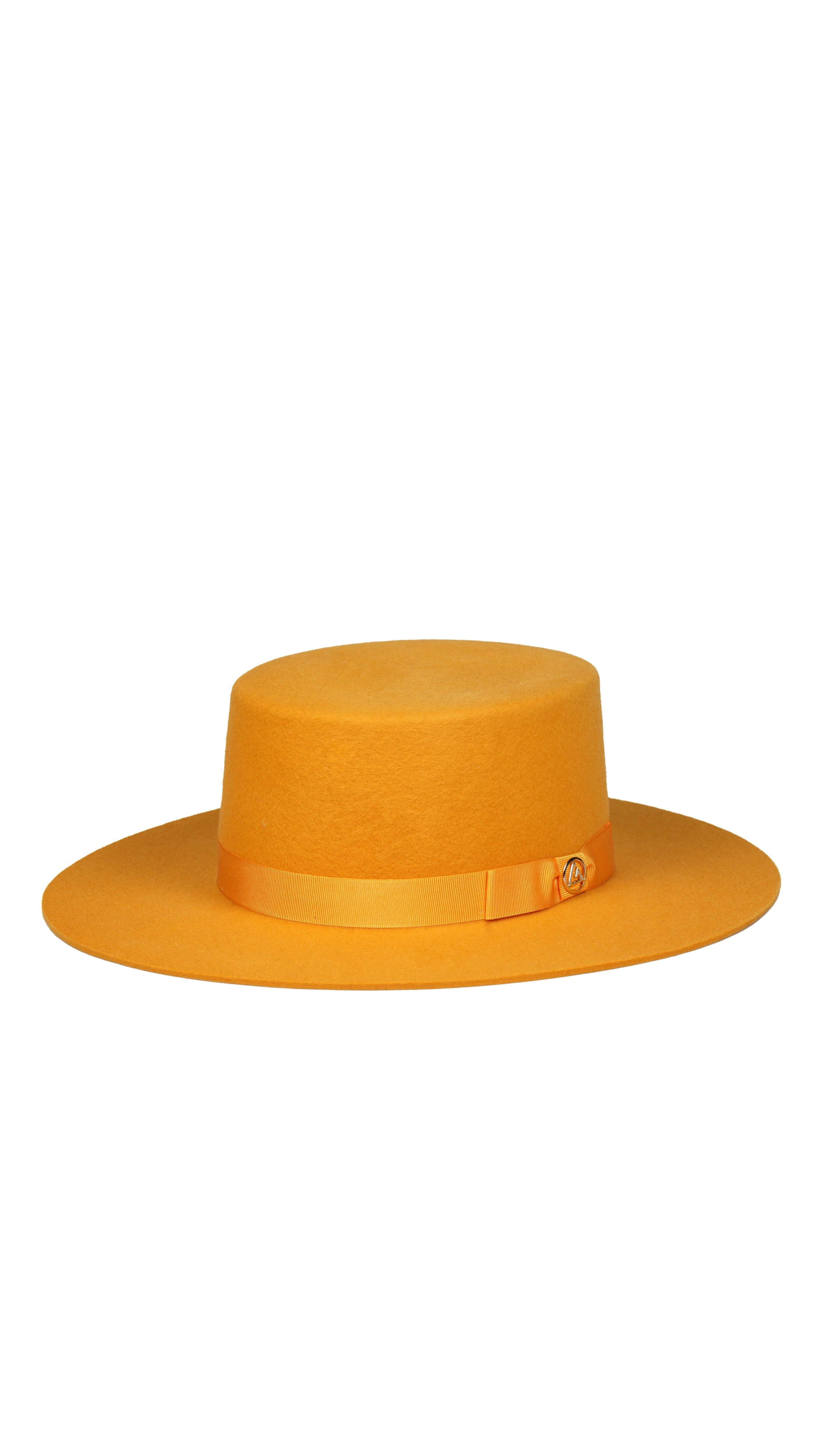 Women's Orange Rio De Janeiro Hat | 55Cm | Le Trap