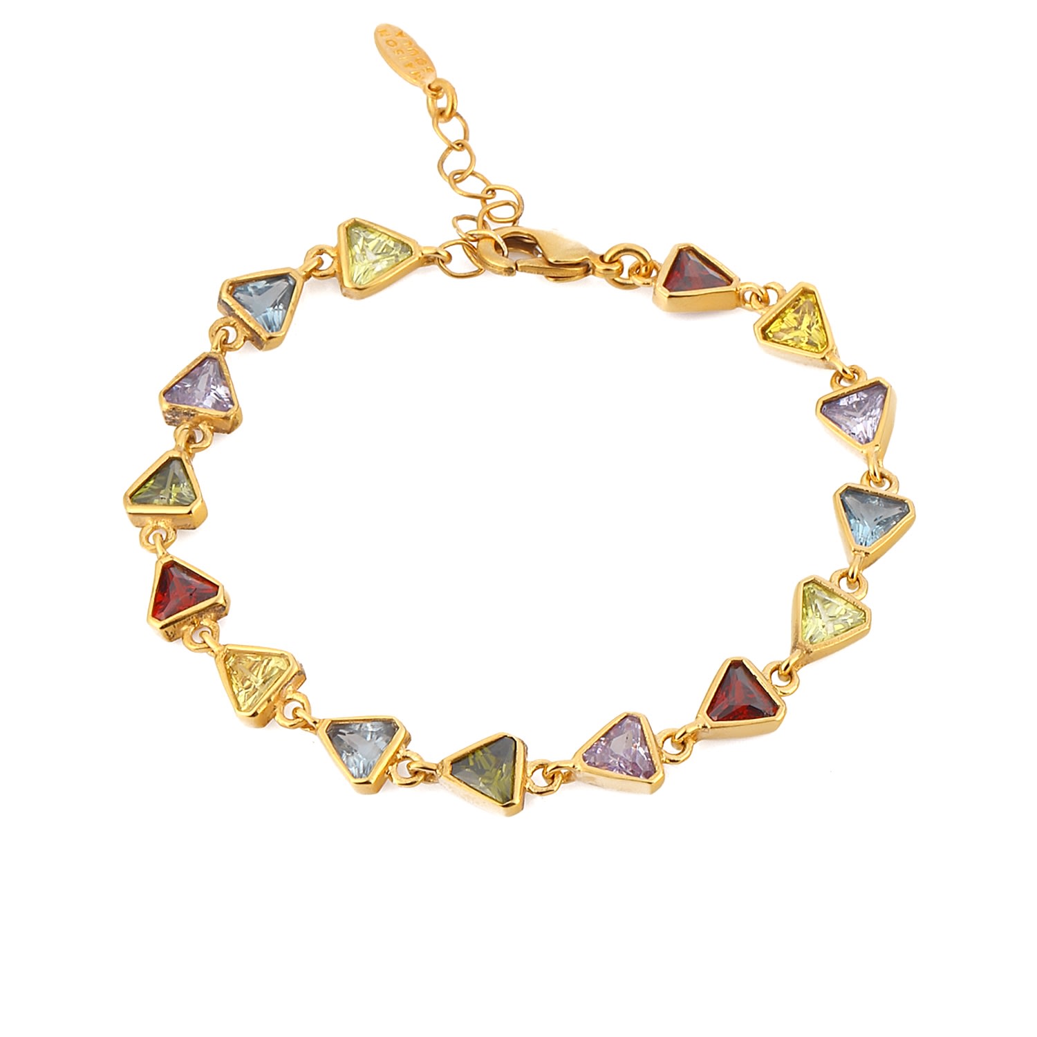 Maison Soula Women's Comet Bracelet - Multicolour In Yellow