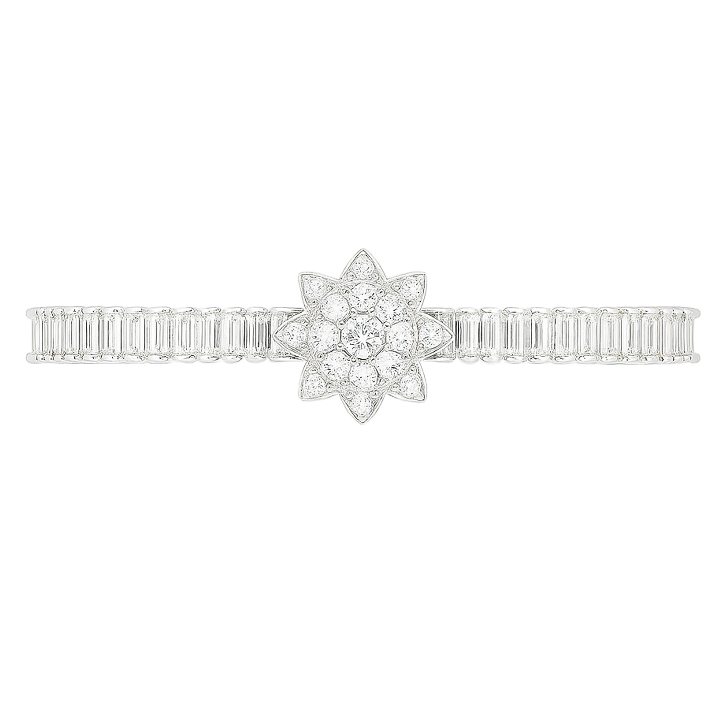 The Gala Women's Silver Celestia Flower Bracelet In Silver