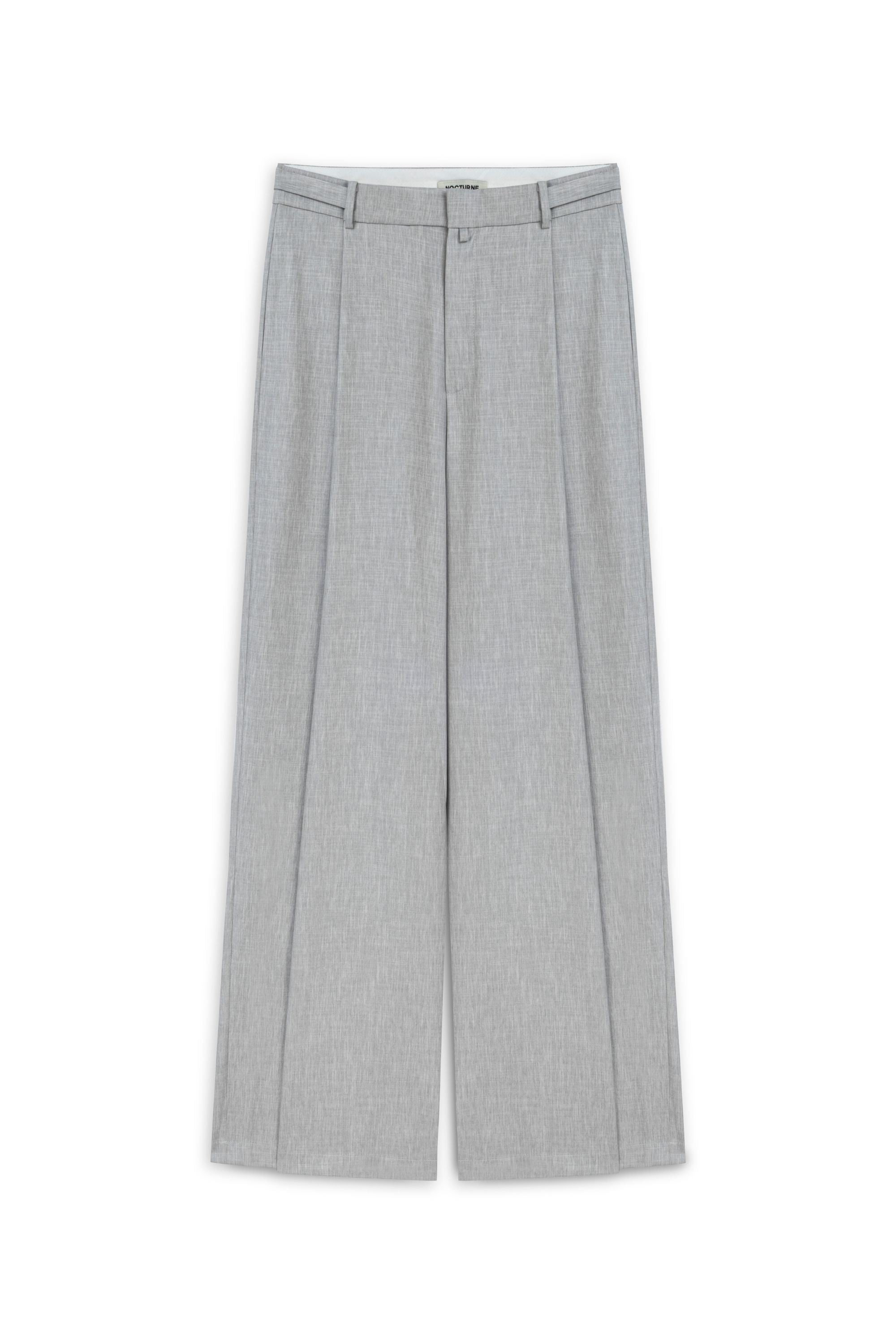 Nocturne Women's Waist Detailed Pants - Grey