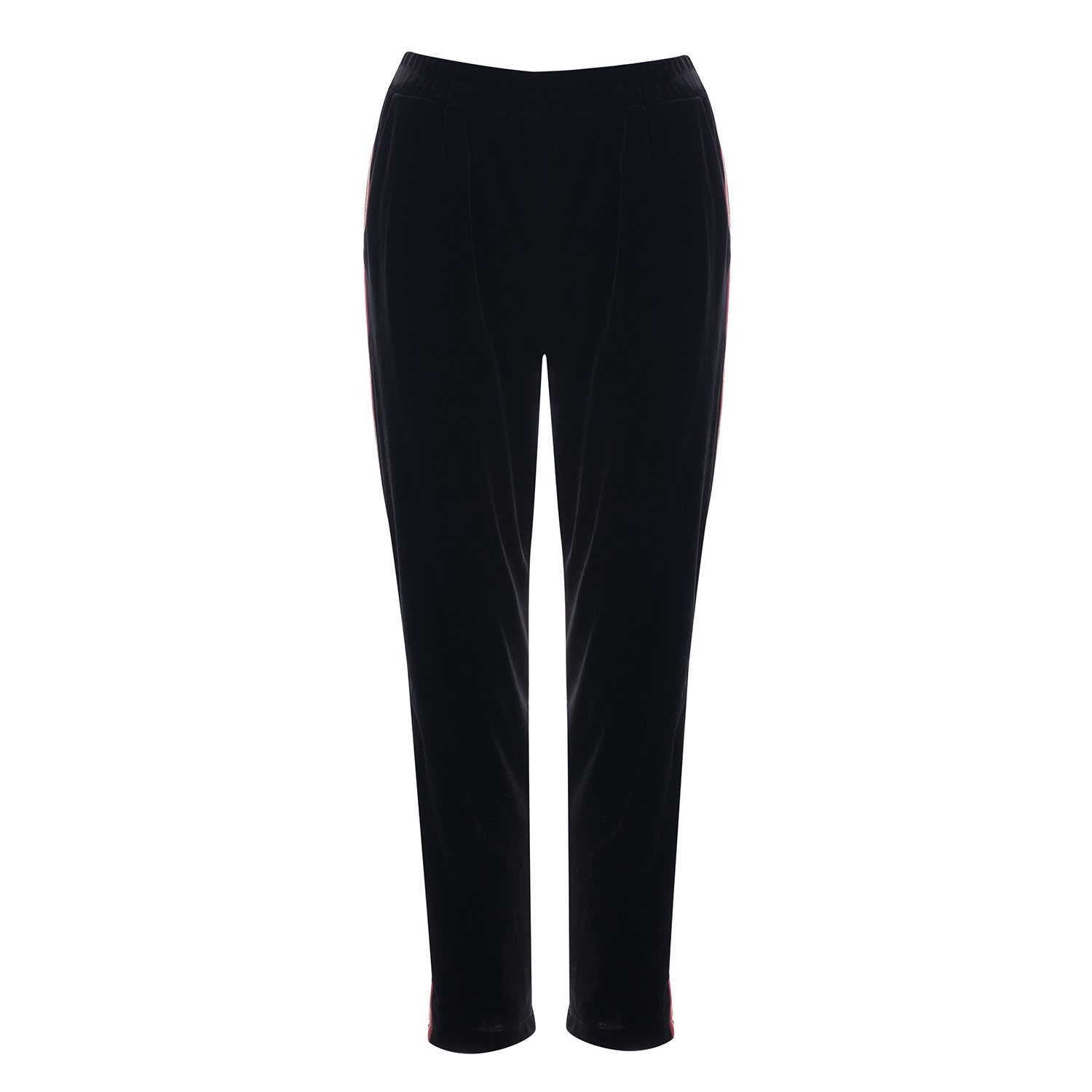 velvet tracksuit pants