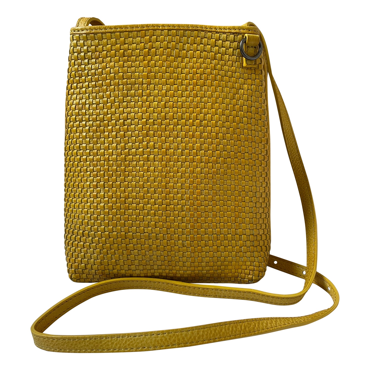 Atelier Du Sac Women's Yellow / Orange Belle Leather Crossbody Yellow In Brown