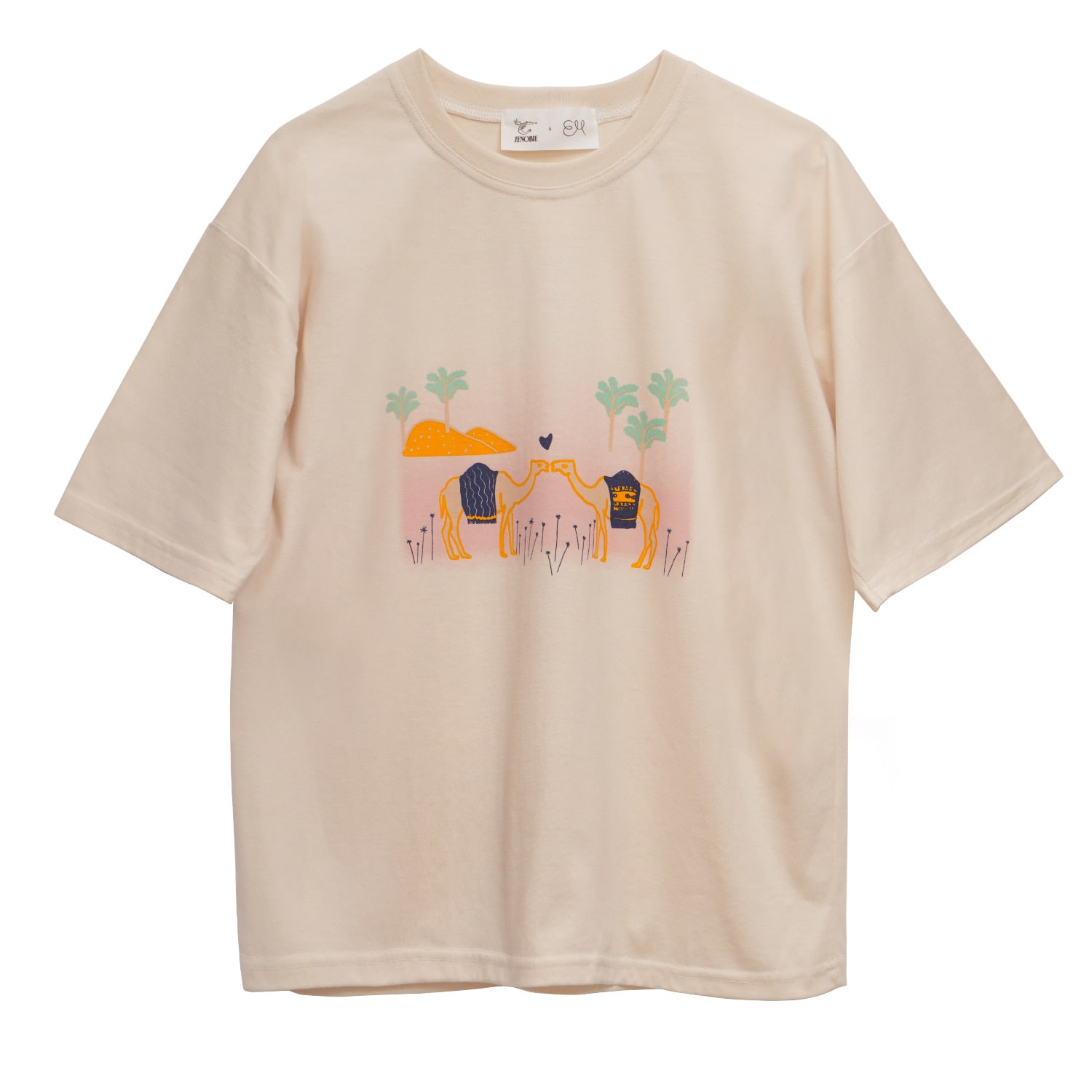 Michella Women's Neutrals Dromamour T-shirt
