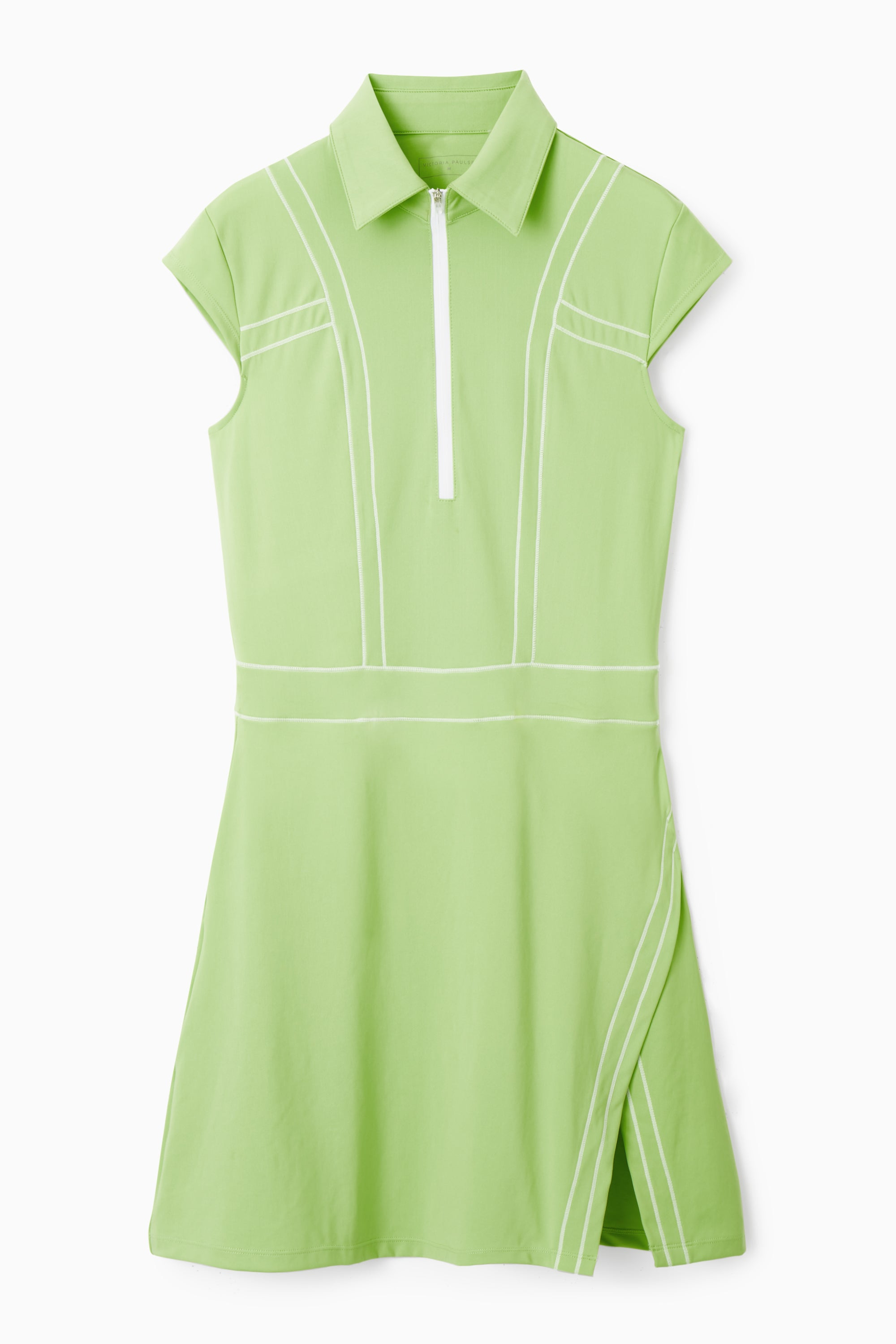 Victoria Paulsen Women's Green Miranda Dress- Lime