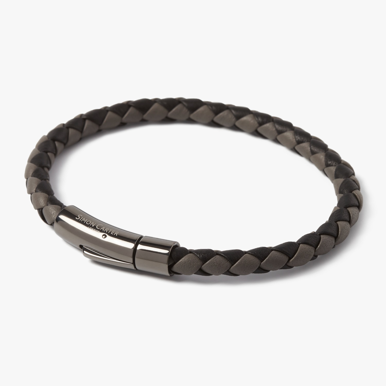 Newquay Gunmetal Bracelet | Simon Carter | Wolf & Badger