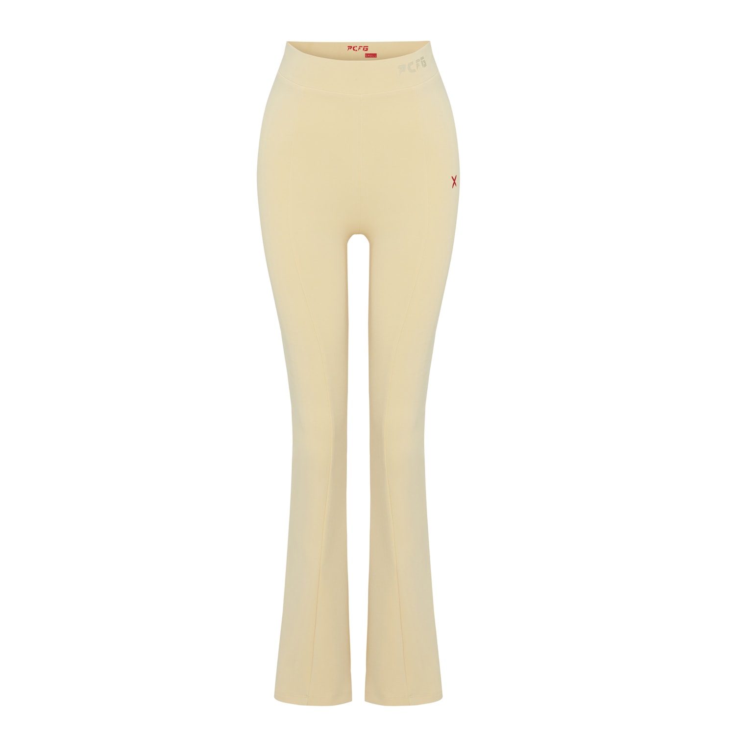 Pcfg Women Flare Yoga Pant - Chino Green In Green
