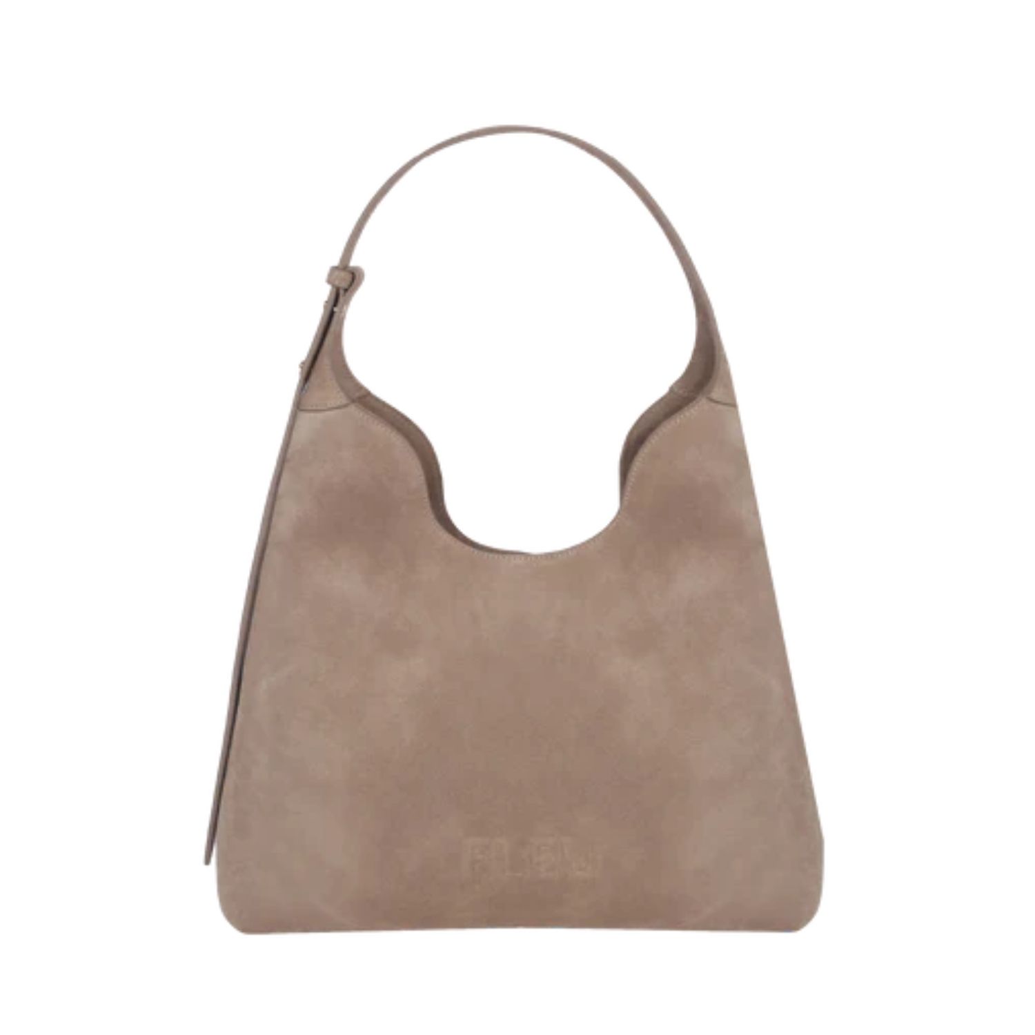 Fleu Women's Neutrals Mousse Suede Tahini Bag