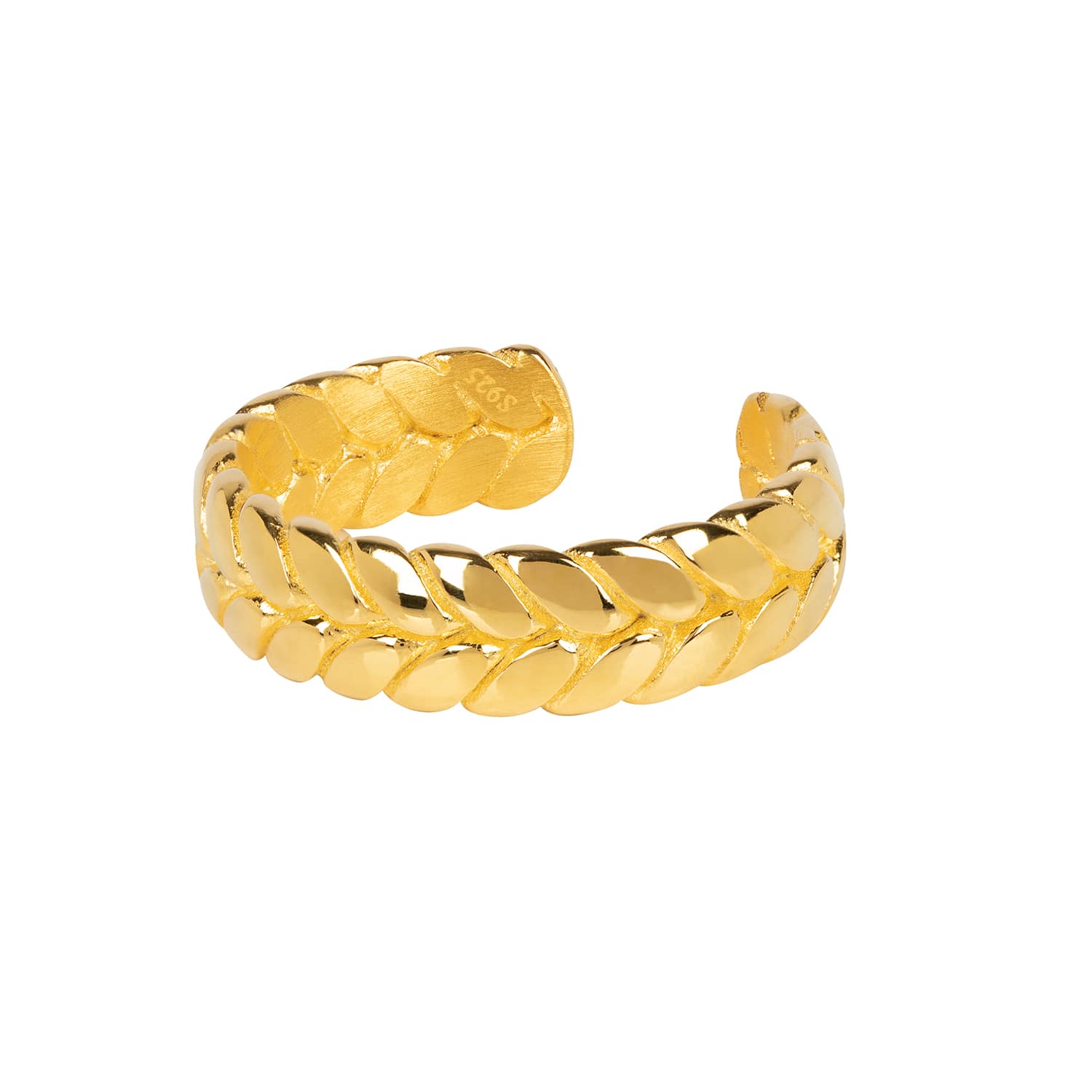 Amadeus Women's Cesar Gold Ring  - Size Adjustable In Gold