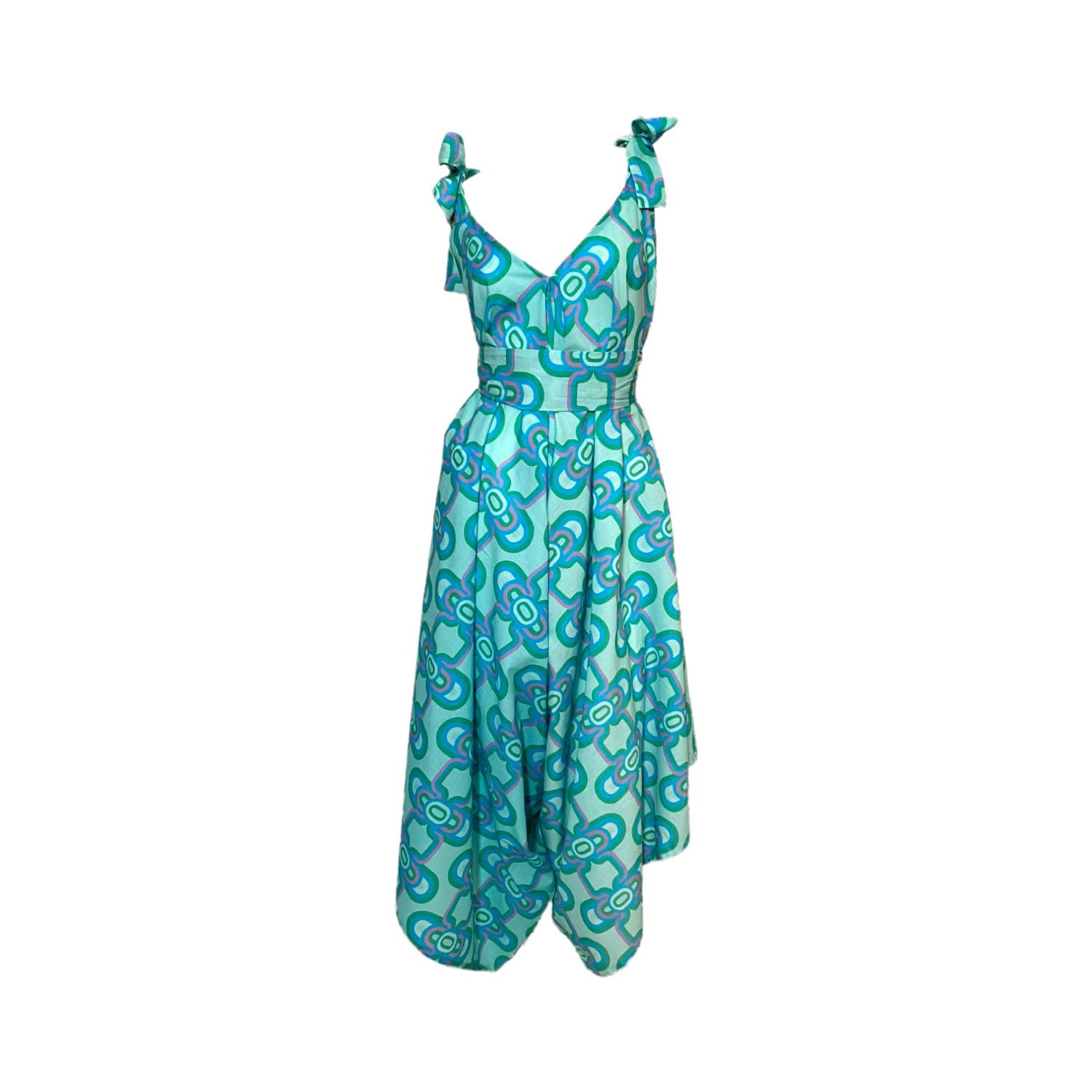 Women’s Green Kizzy Aqua Romper One Size Julia Clancey