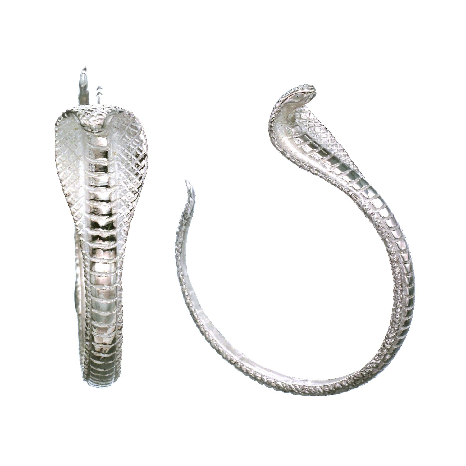 Zoe And Morgan Women's Protect Me Hoops Silver