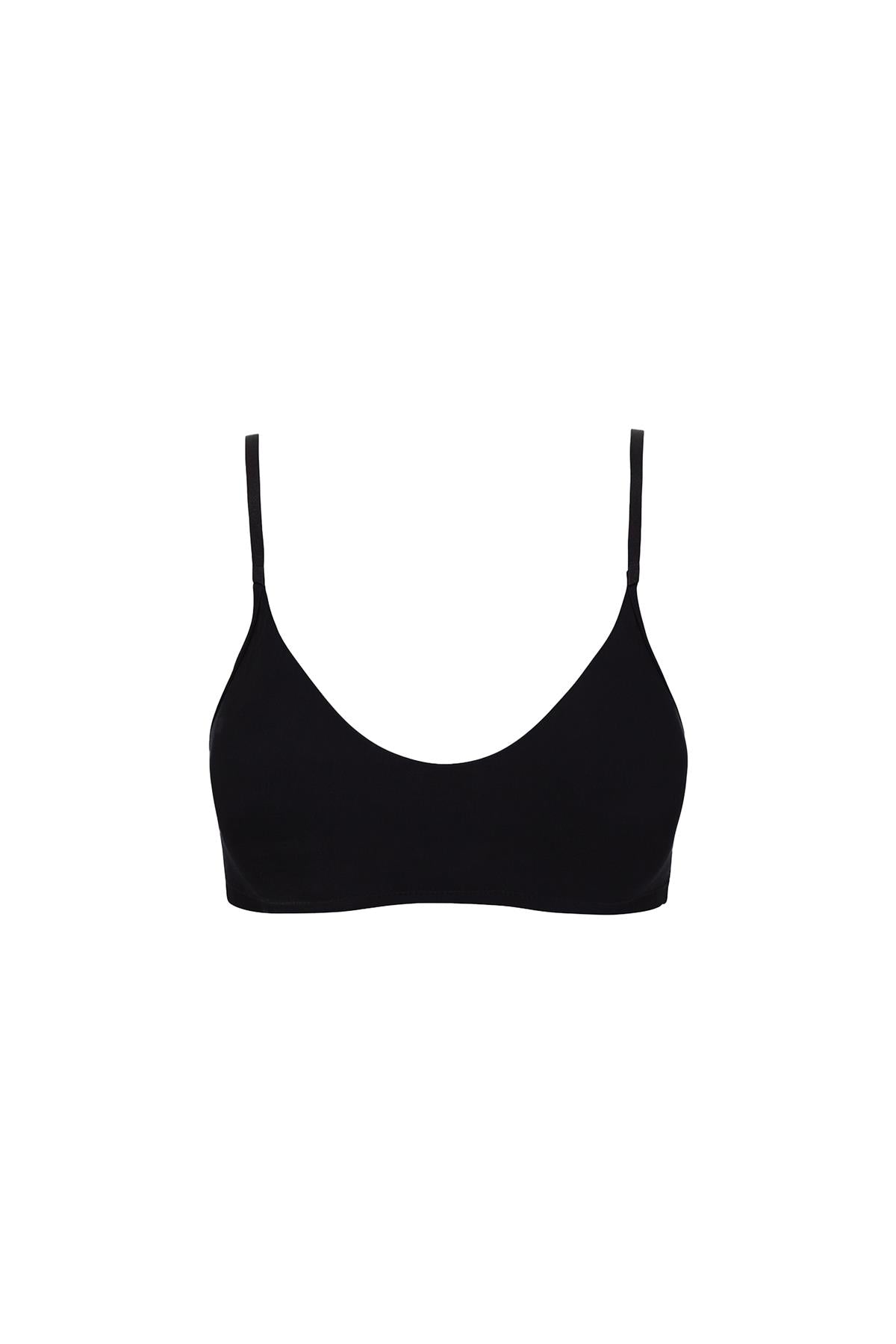 Women’s Commando Butter Bralette, Black Xs