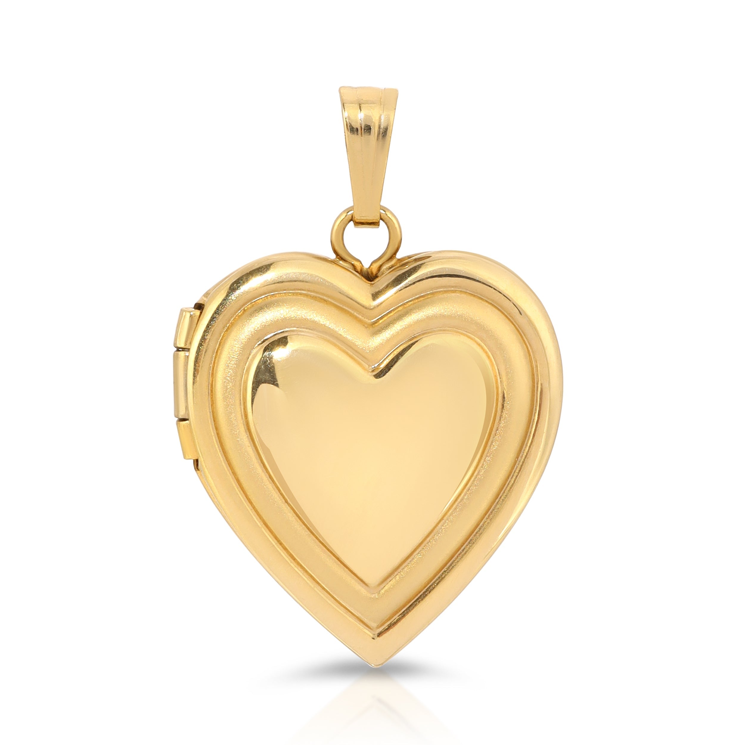 Maya Brenner Women's Gold Heart Locket Charm In Gold