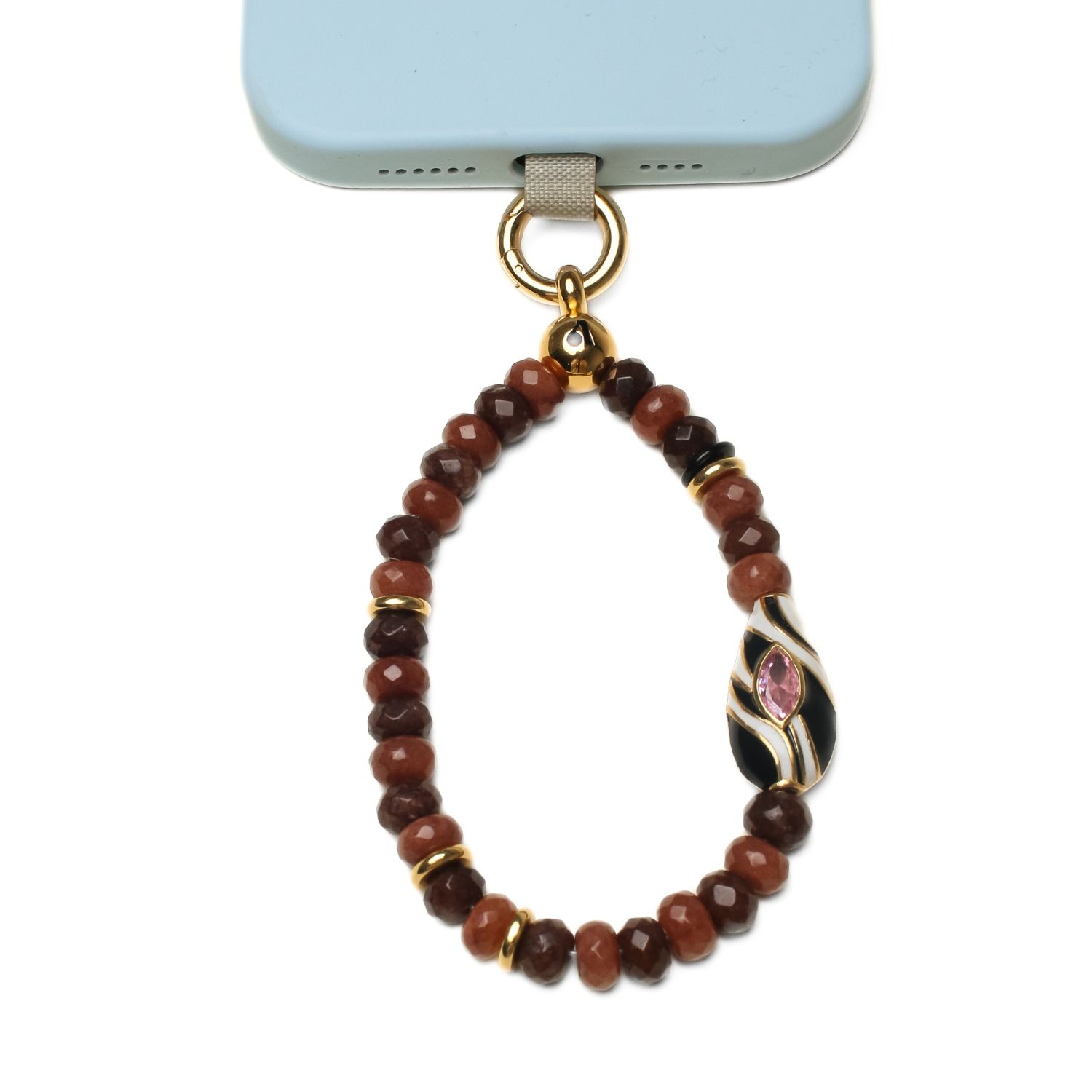 Myaleph Gold / Brown Mini Minou Wristlet - Espresso