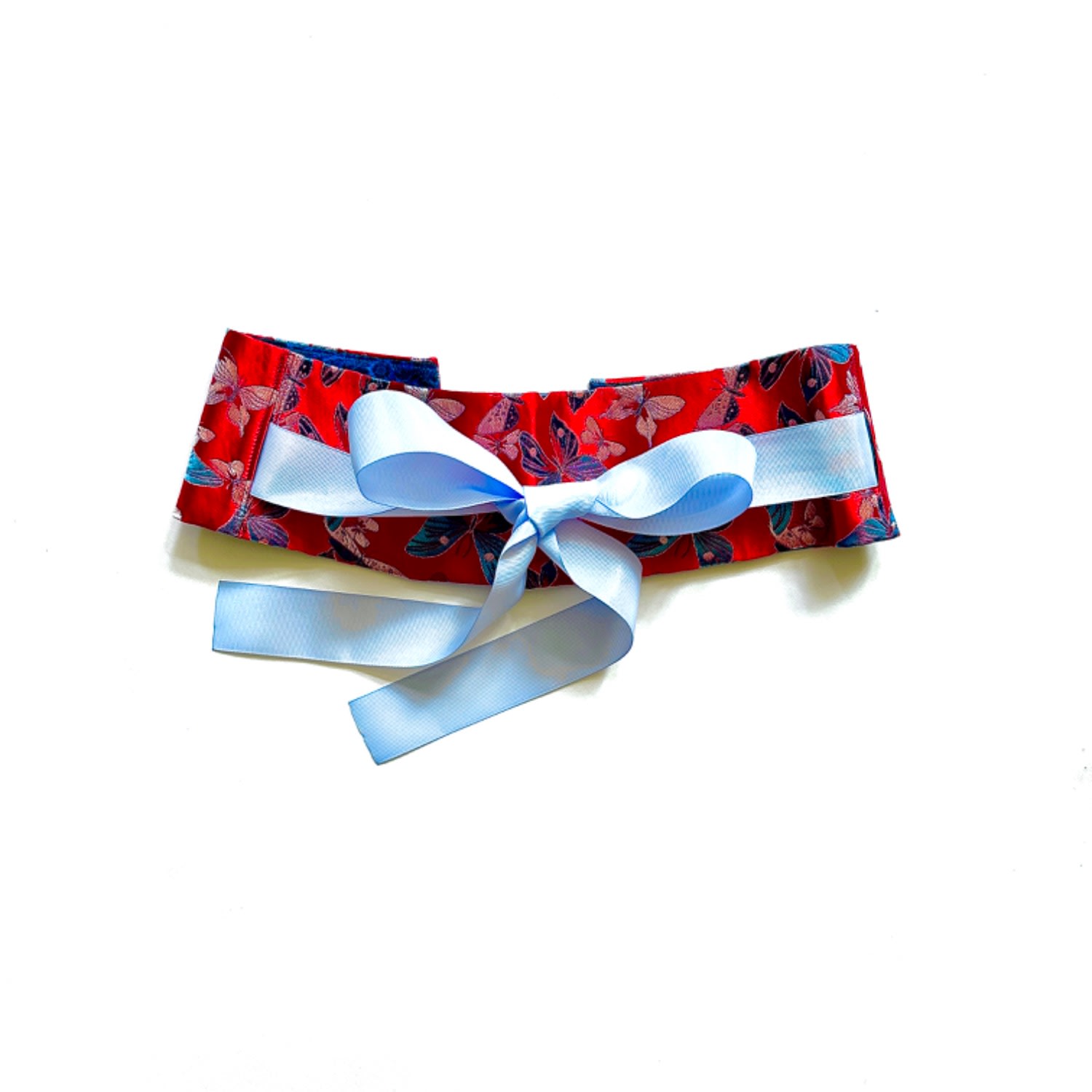 La Femme Mimi Women's Zerowaste Obi Belt Butterfly