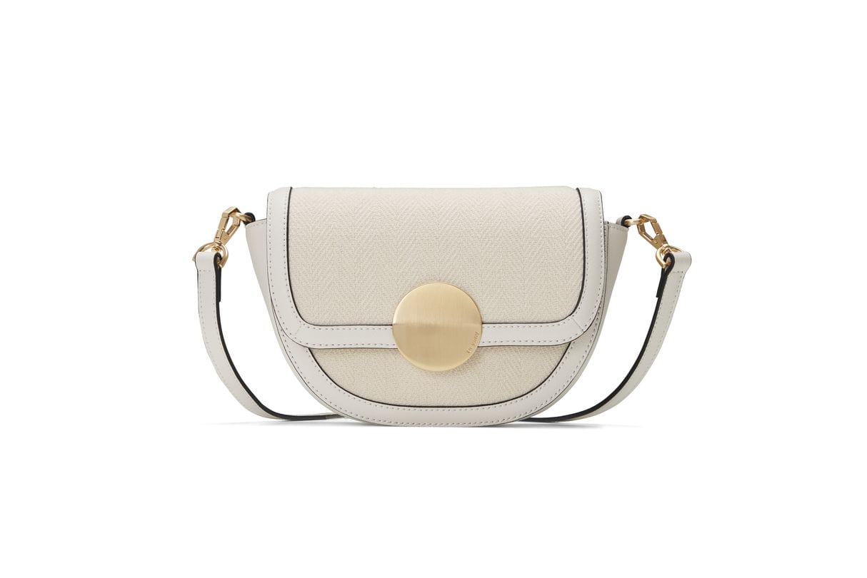 Women’s Lottie Canvas Crossbody - White One Size Oryany